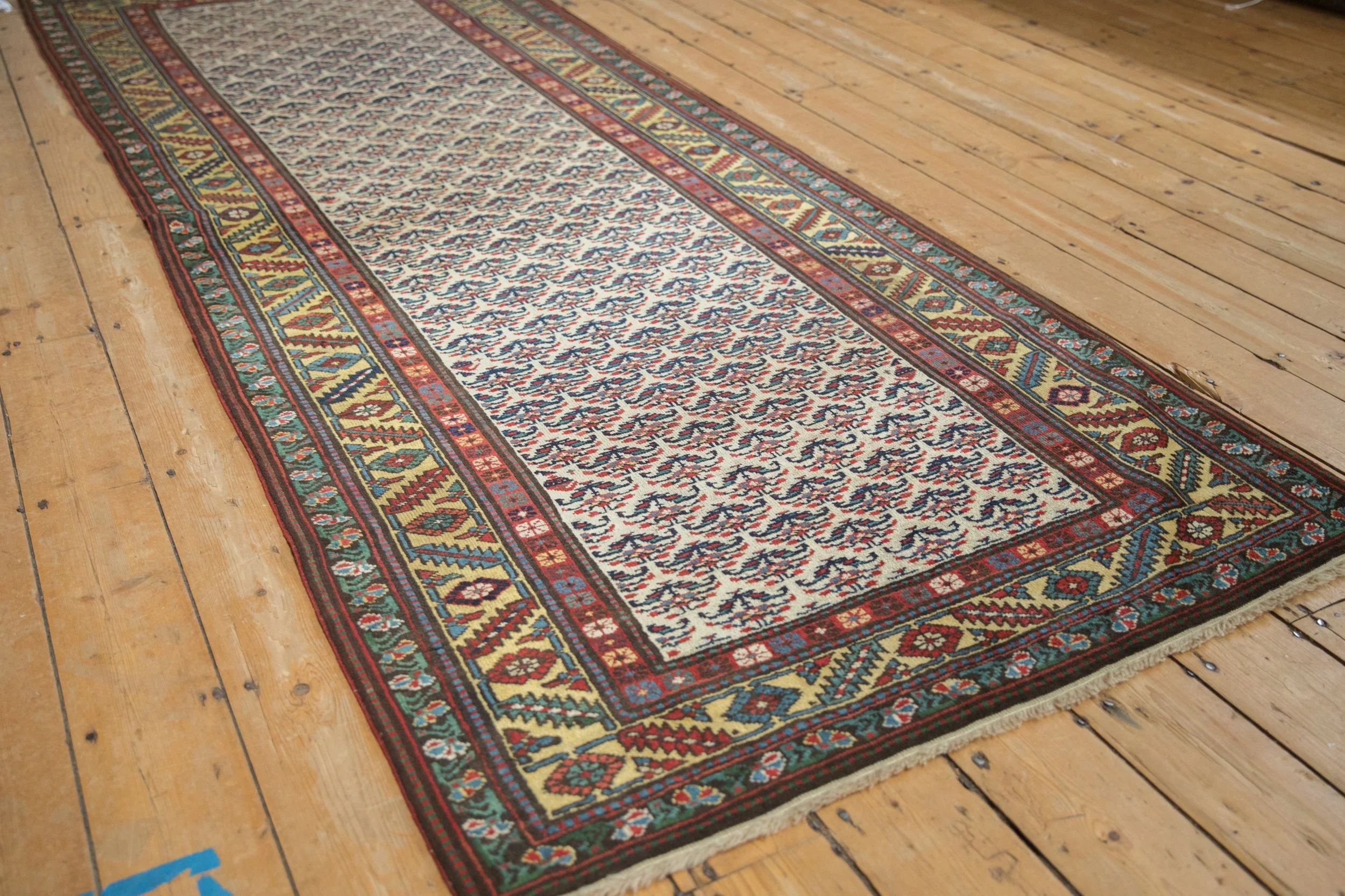 4x10 Vintage Northwest Persian Rug Runner - Image 4