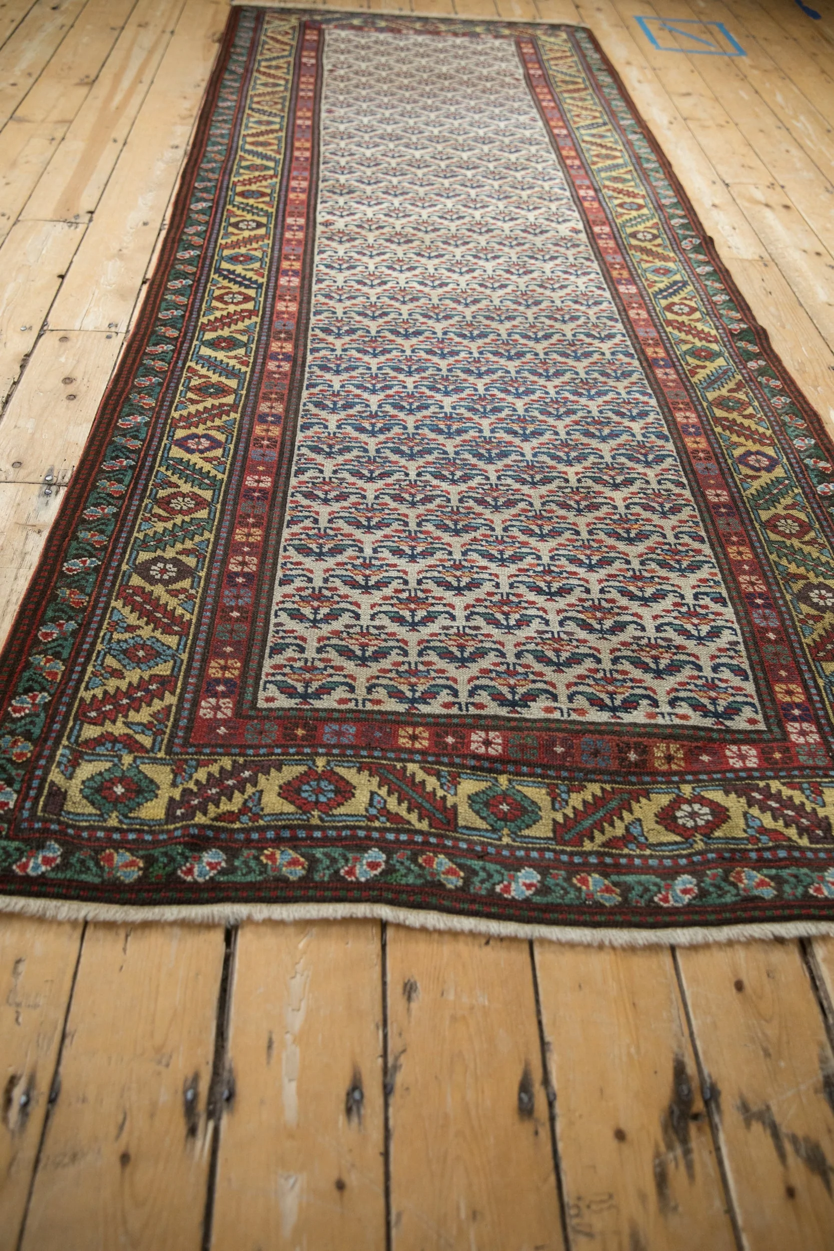 4x10 Vintage Northwest Persian Rug Runner - Image 8