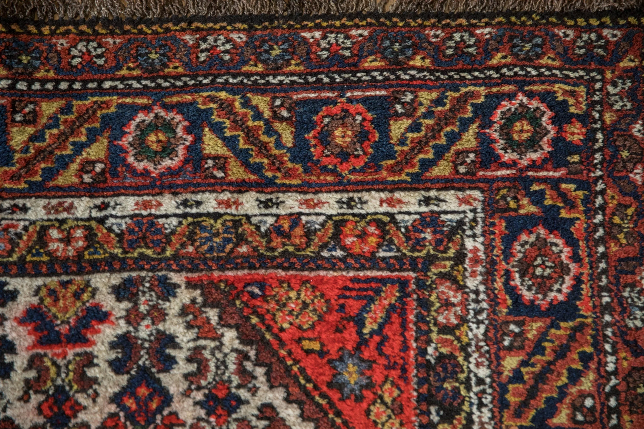 4x11.5 Vintage Hamadan Rug Runner - Image 4