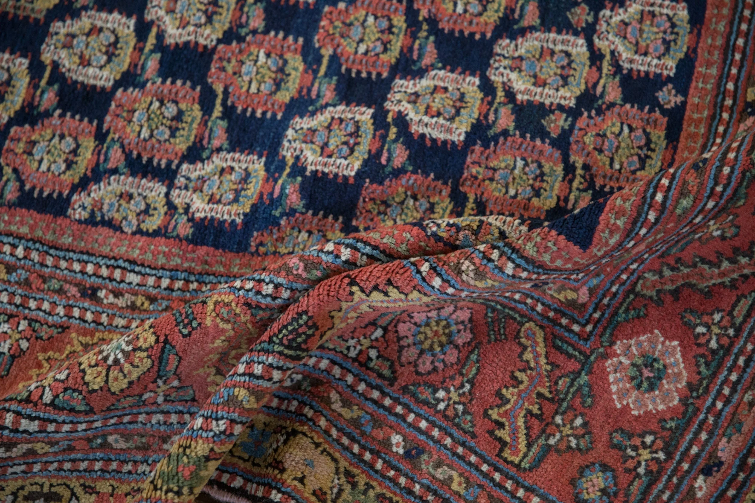4x11 Antique Malayer Rug Runner - Image 11