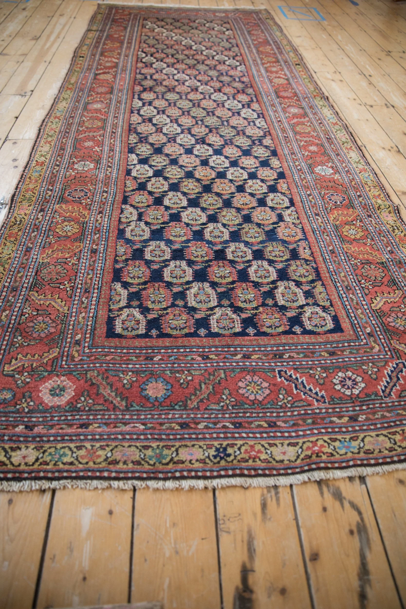 4x11 Antique Malayer Rug Runner - Image 8