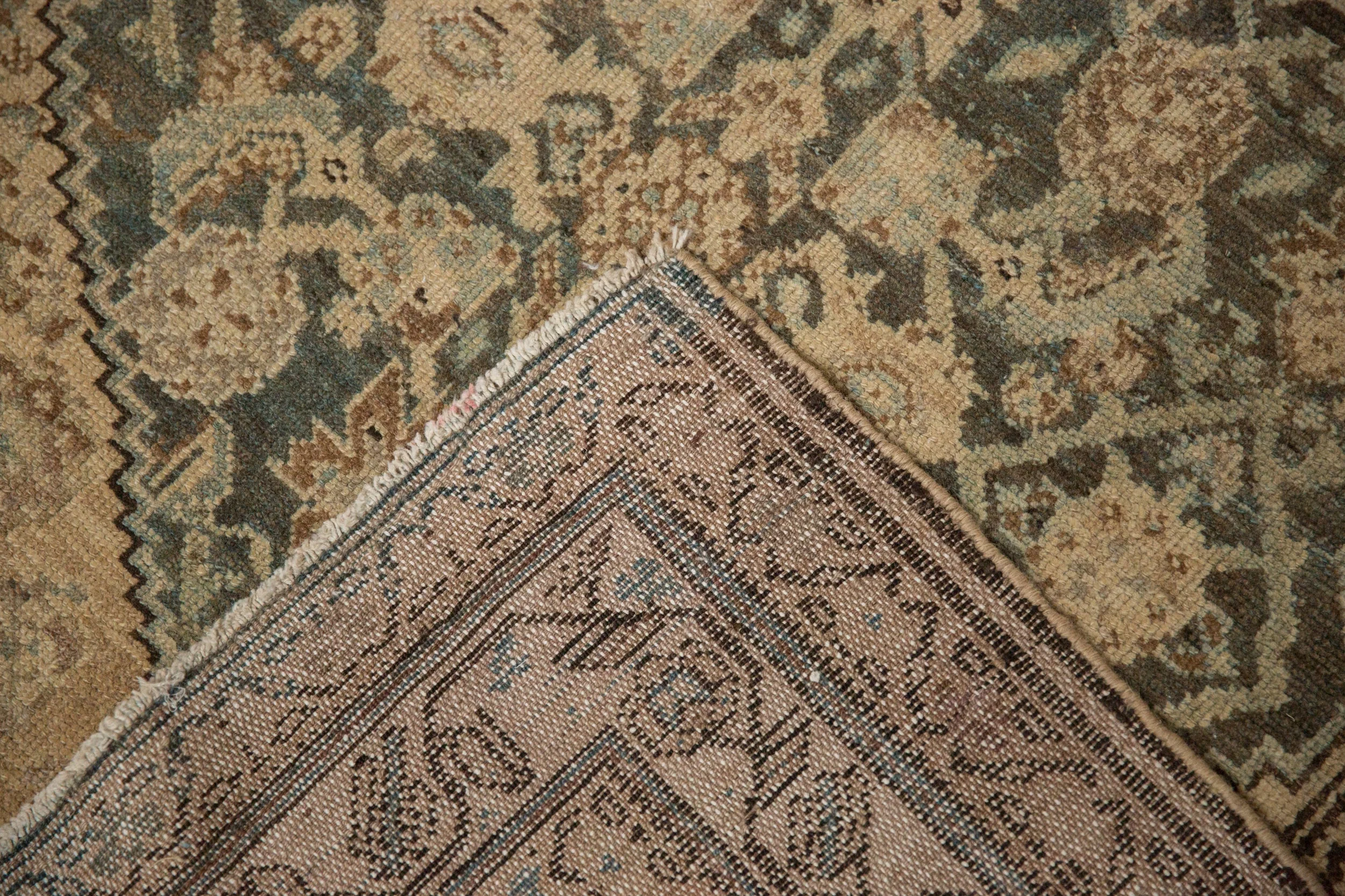 4x11 Vintage Distressed Hamadan Rug Runner - Image 12