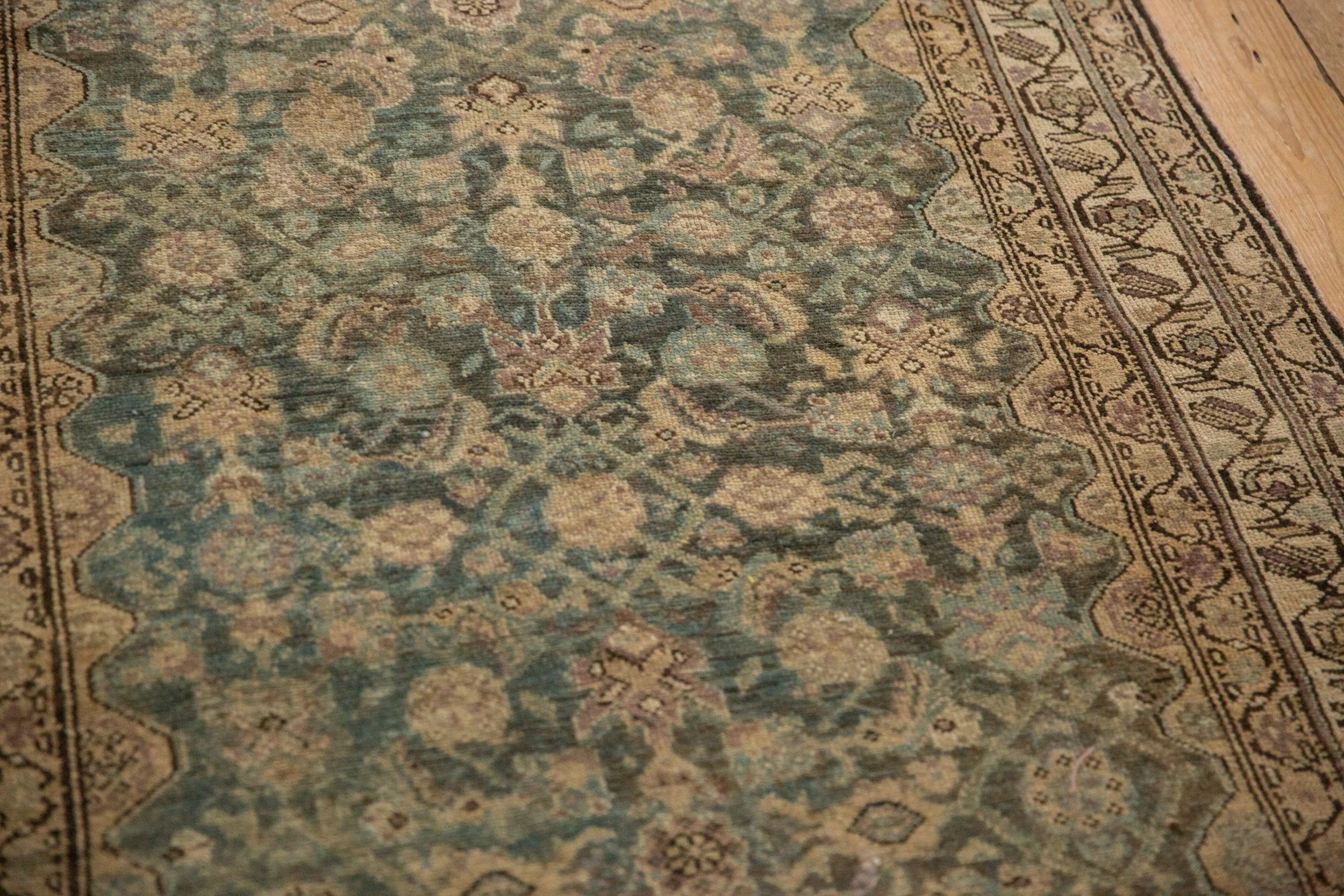 4x11 Vintage Distressed Hamadan Rug Runner - Image 9