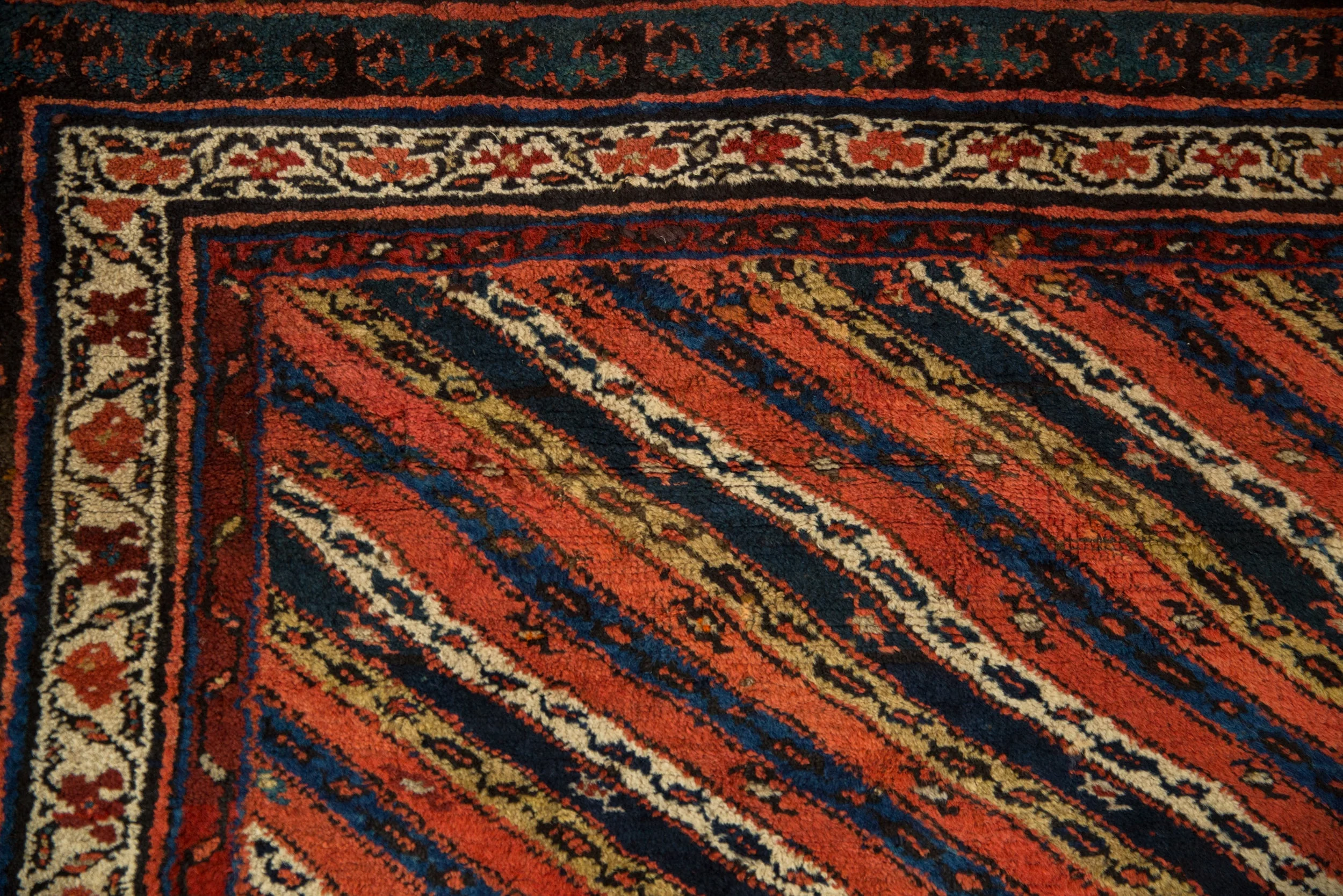 4x14 Antique Kurdish Rug Runner - Image 3
