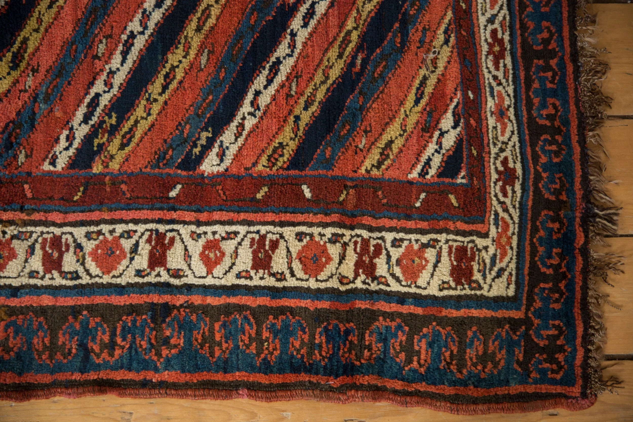 4x14 Antique Kurdish Rug Runner - Image 8