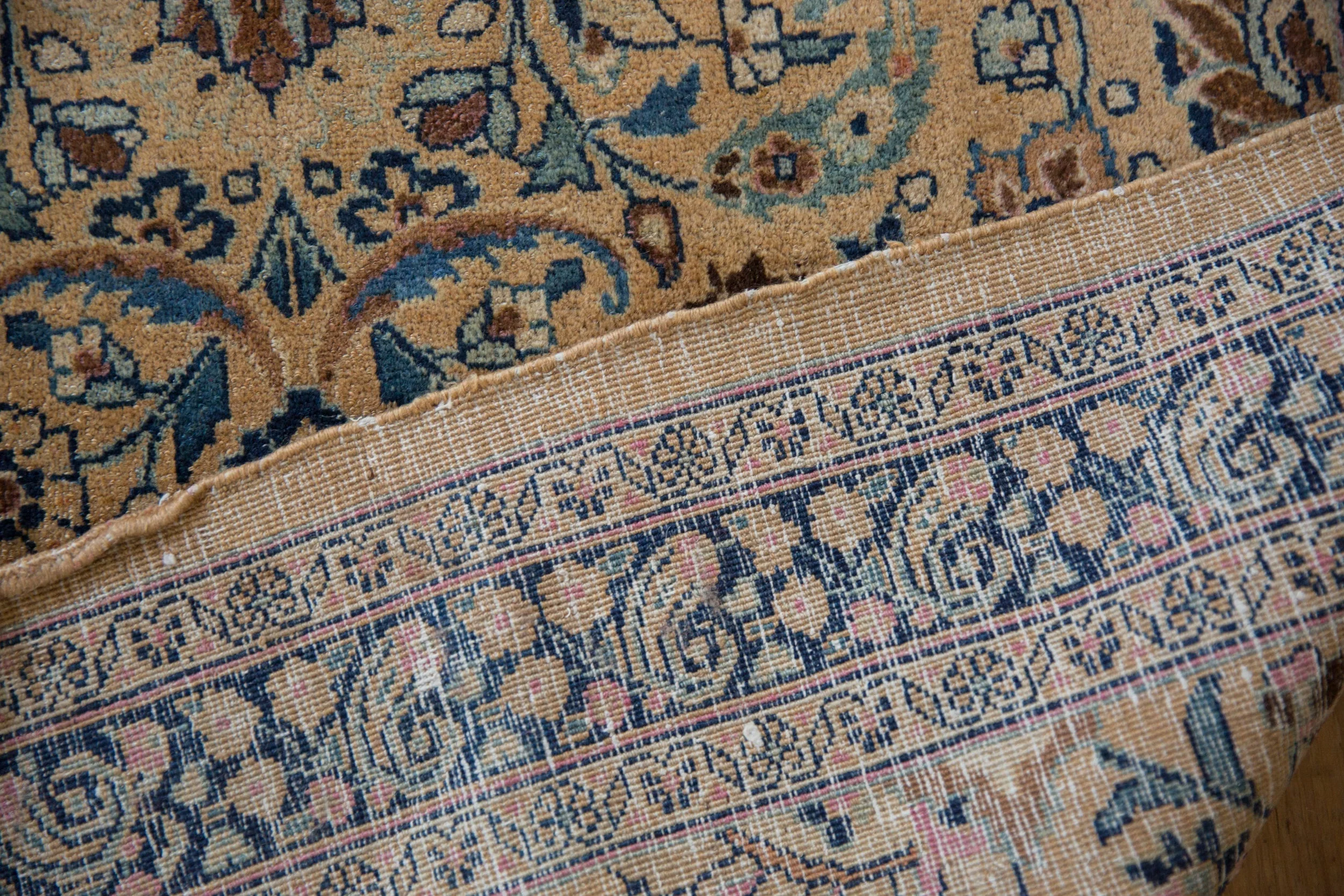 4x16 Vintage Tea Washed Meshed Rug Runner - Image 11