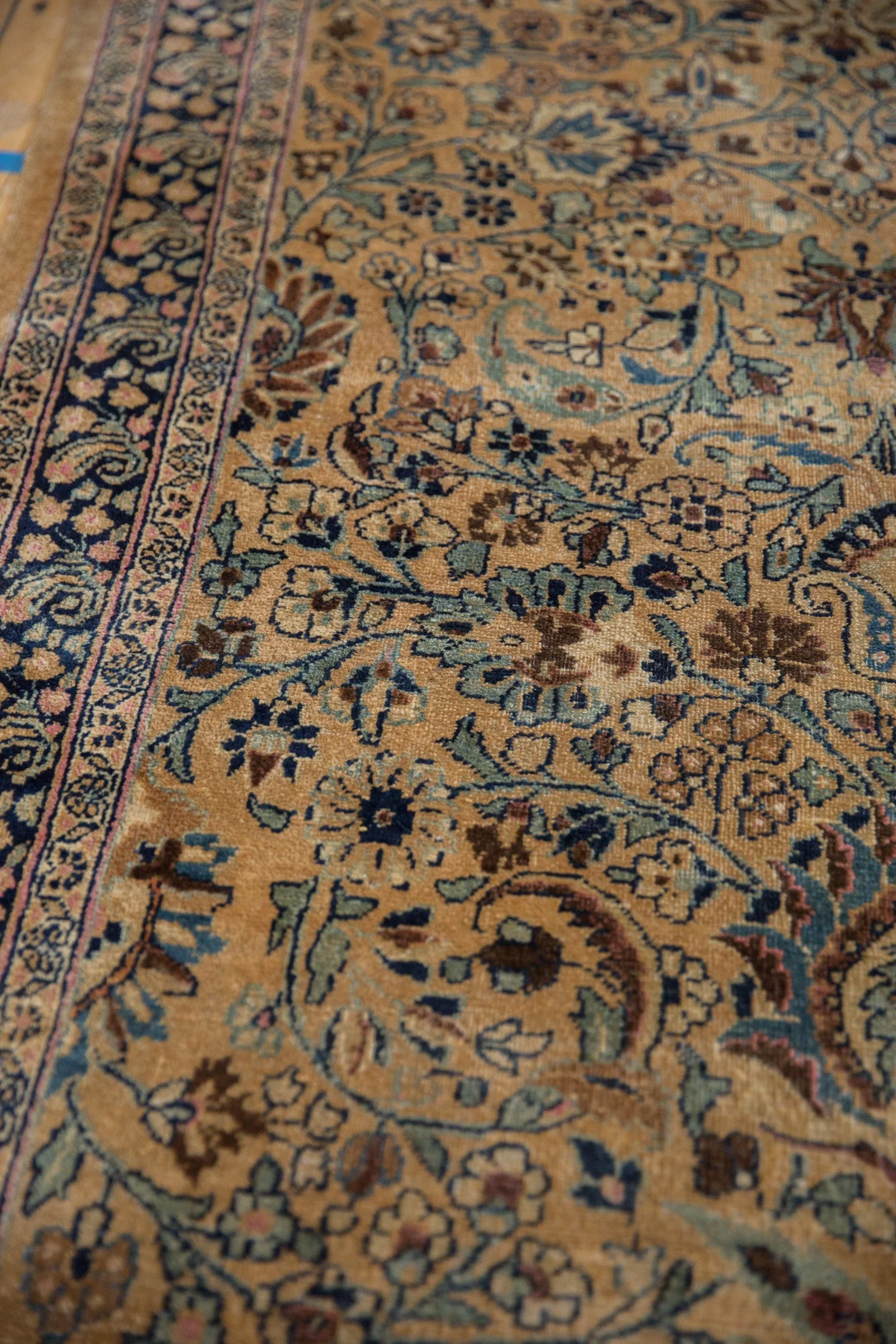 4x16 Vintage Tea Washed Meshed Rug Runner - Image 5