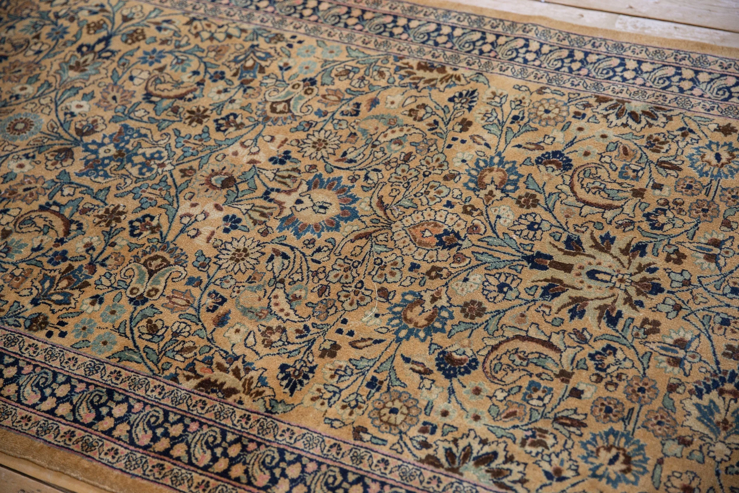 4x16 Vintage Tea Washed Meshed Rug Runner - Image 6