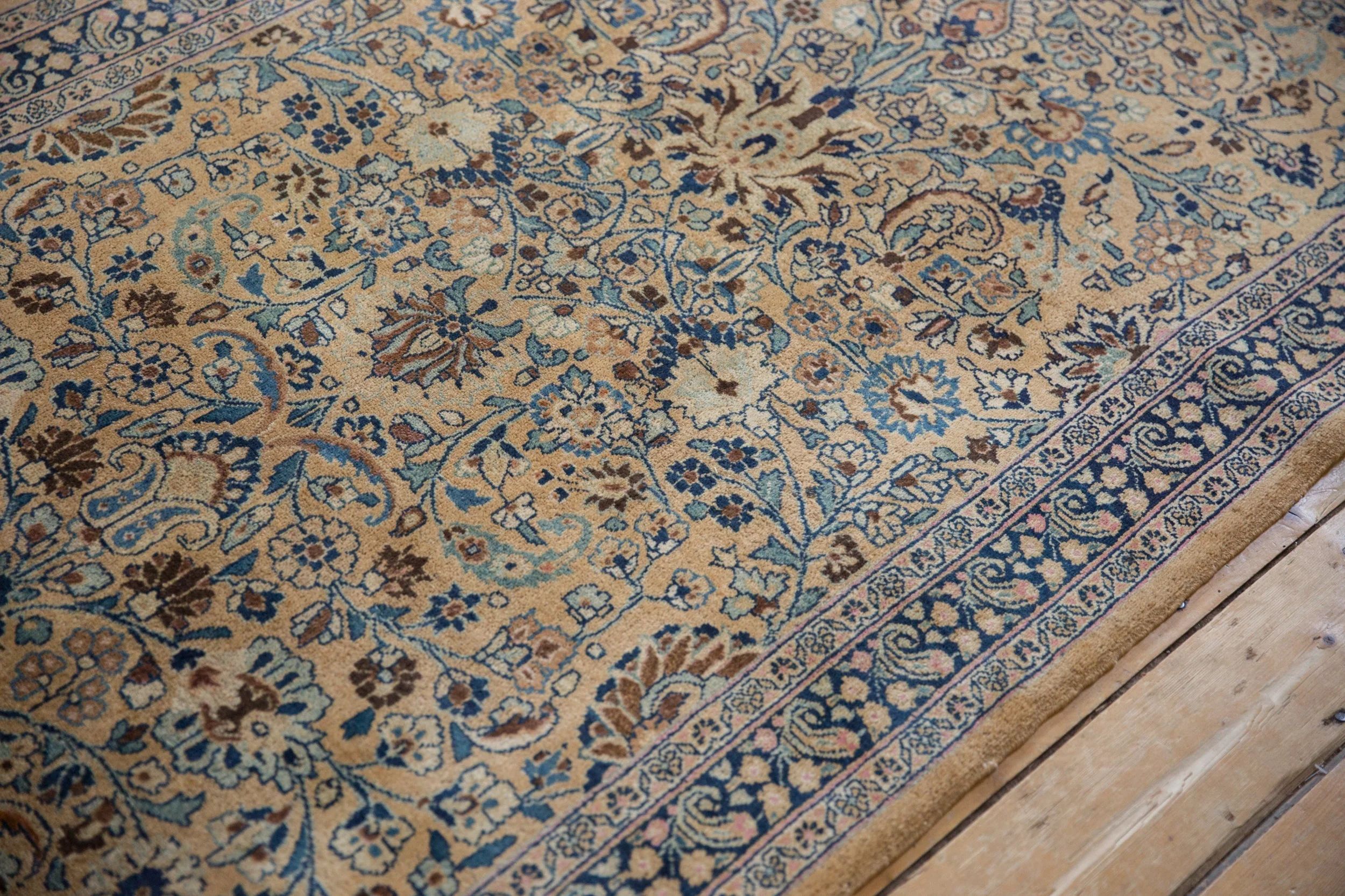 4x16 Vintage Tea Washed Meshed Rug Runner - Image 8