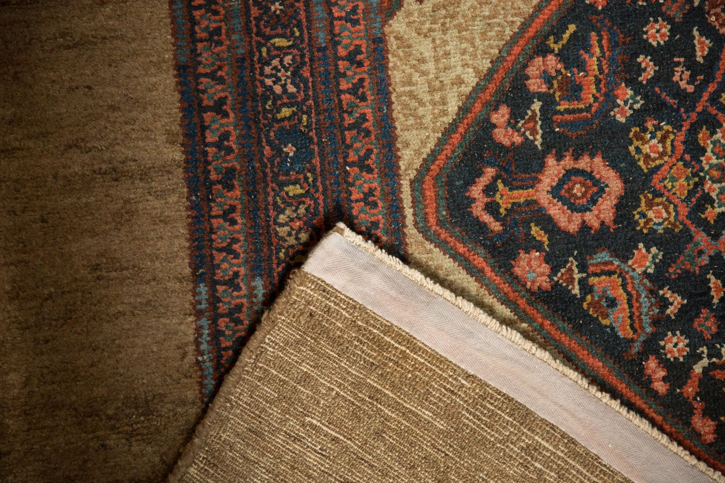 4x20.5 Antique Serab Rug Runner - Image 11