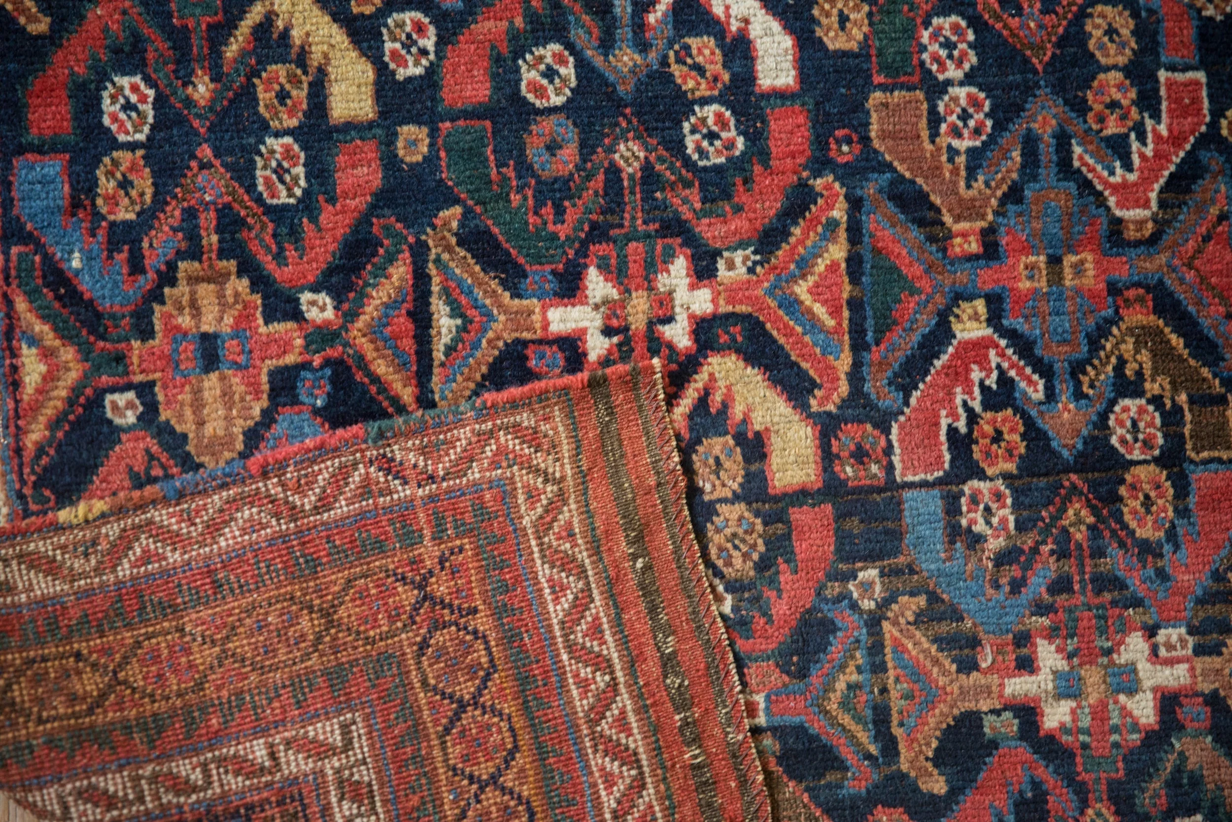 4x5.5 Antique Afshar Rug - Image 11