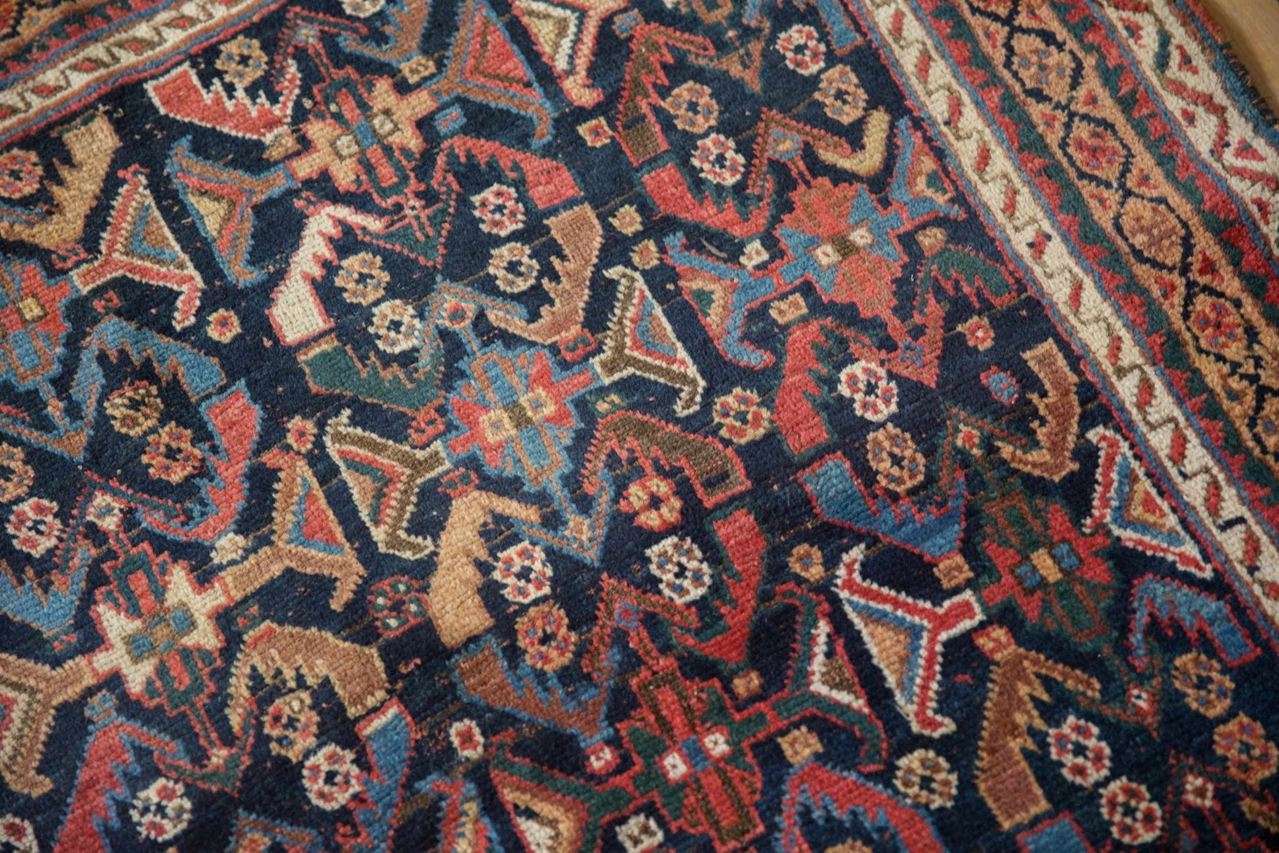 4x5.5 Antique Afshar Rug - Image 12