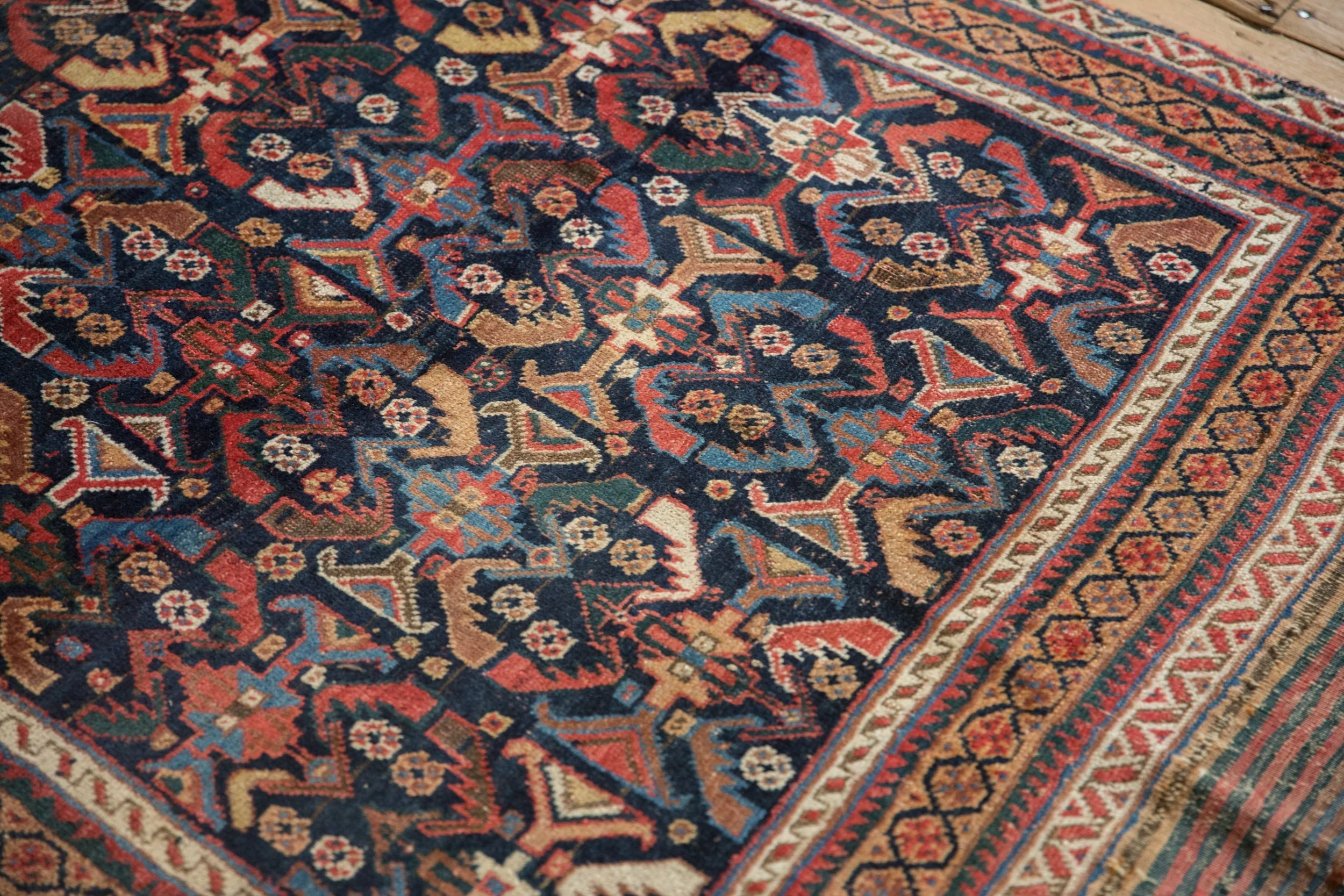 4x5.5 Antique Afshar Rug - Image 5