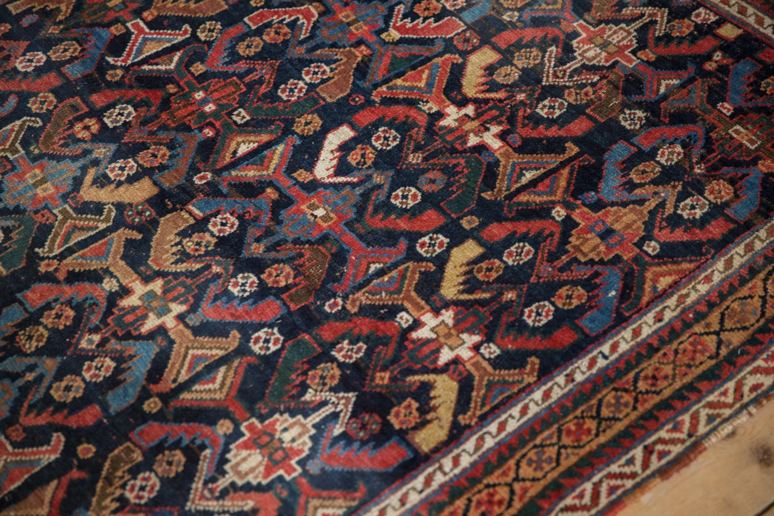 4x5.5 Antique Afshar Rug - Image 7