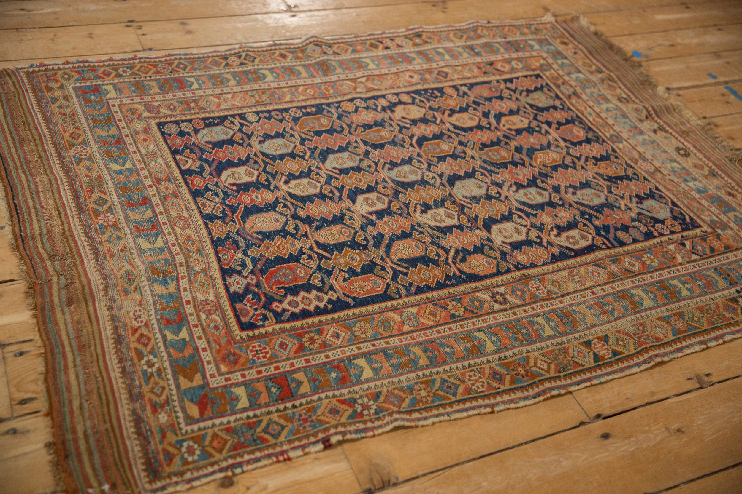4x5.5 Antique Afshar Rug - Image 6