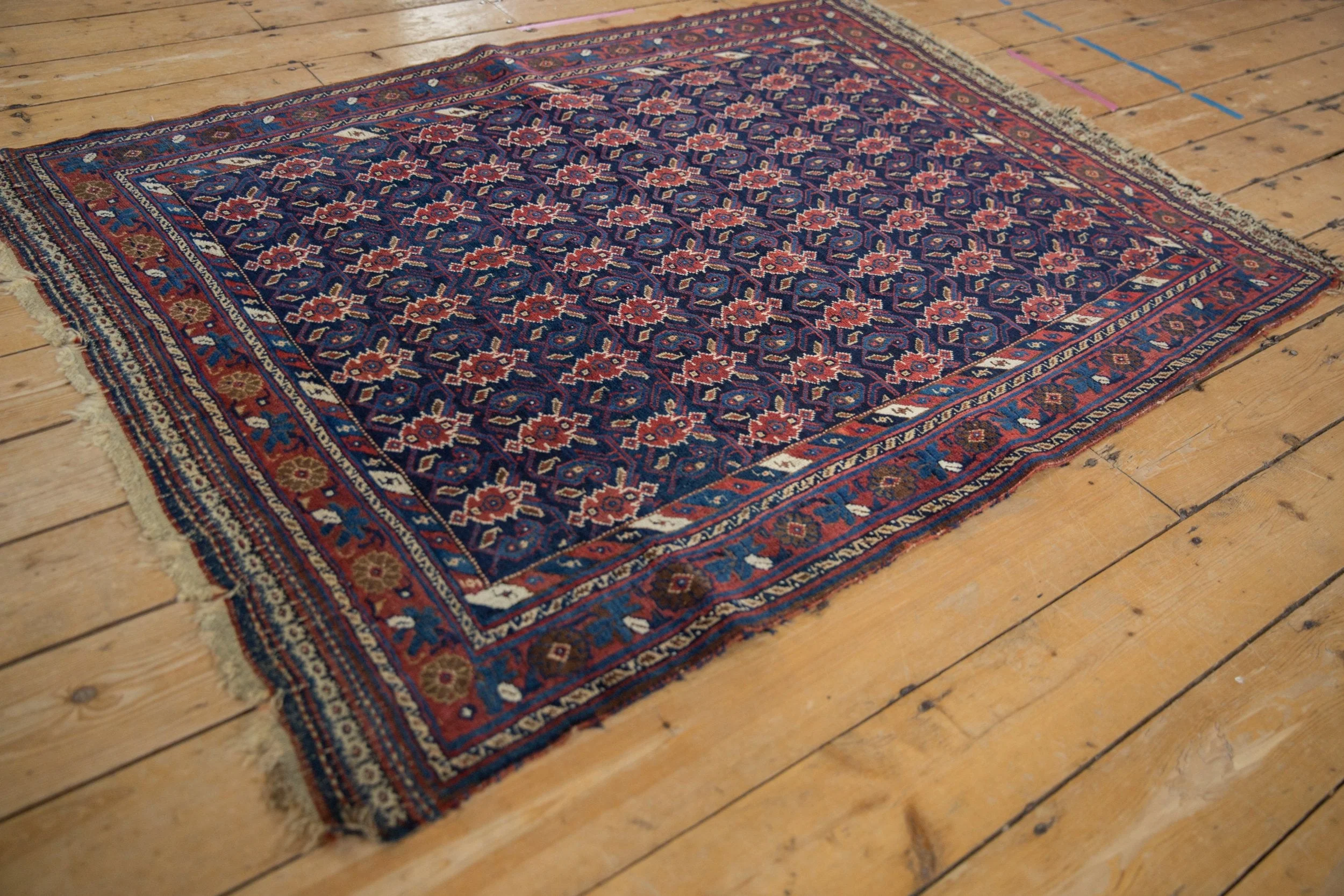 4x5.5 Antique Afshar Rug - Image 3
