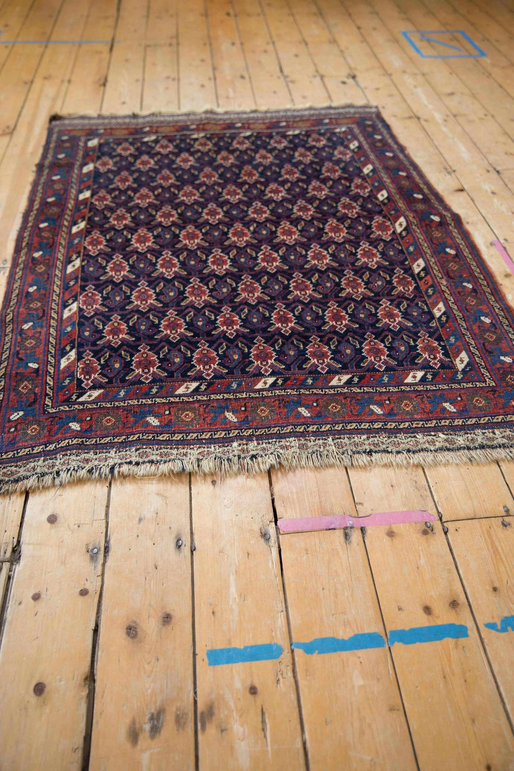 4x5.5 Antique Afshar Rug - Image 6
