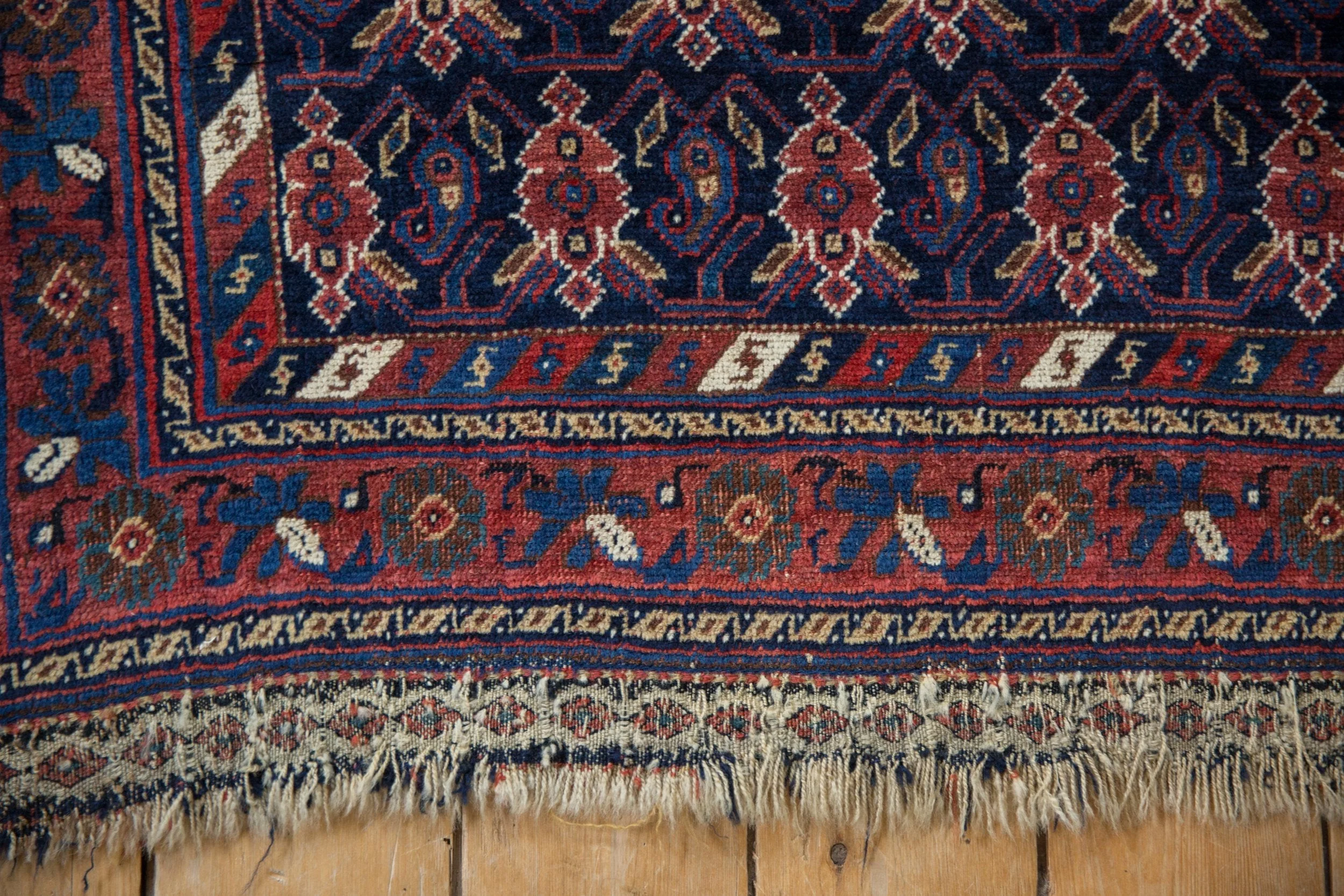 4x5.5 Antique Afshar Rug - Image 7