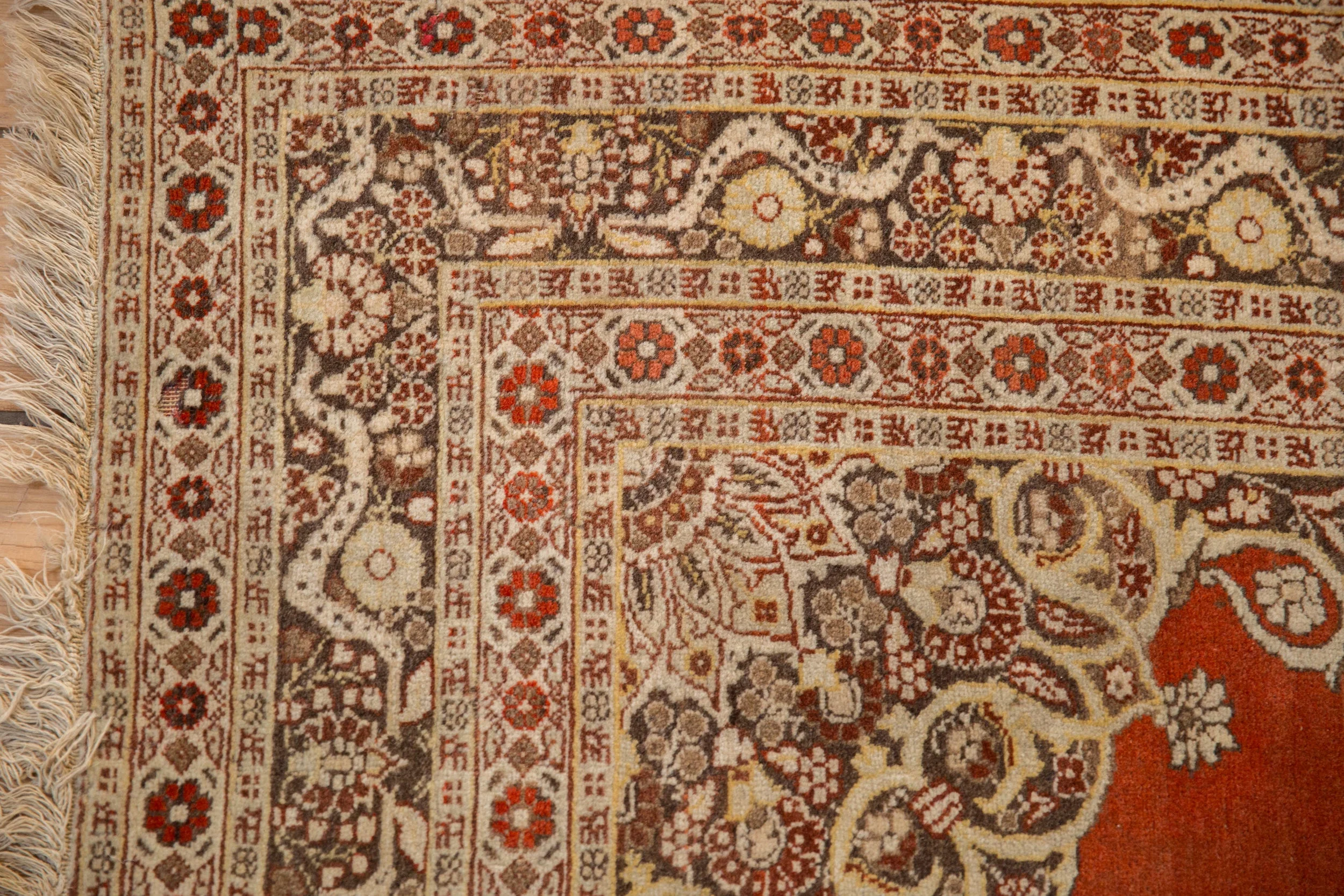 4x5.5 Antique Haji Jalili Tabriz Rug - Image 3