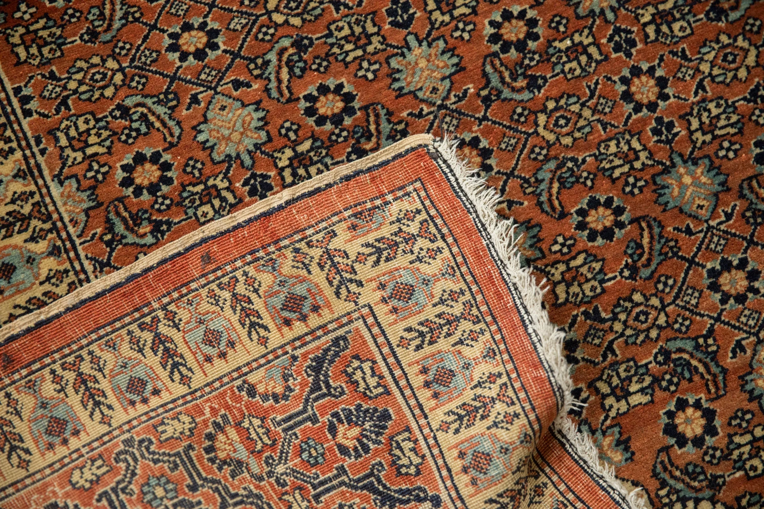 4x5.5 Antique Haji Jalili Tabriz Rug - Image 11