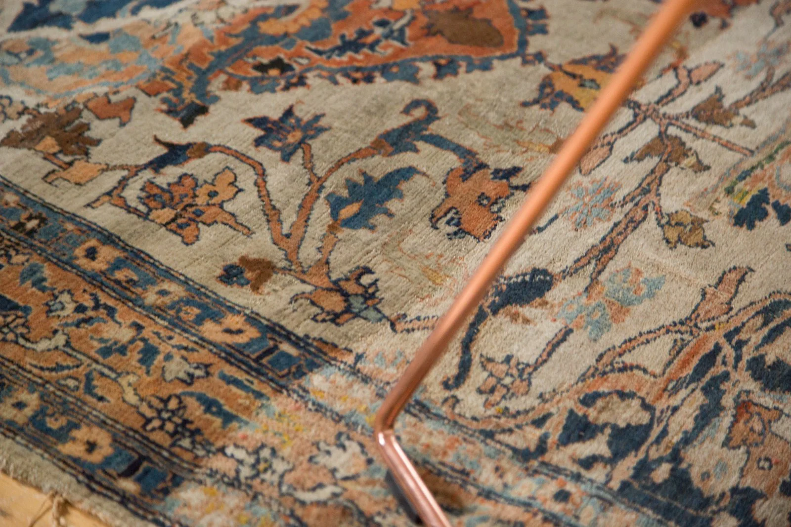 4x5.5 Antique Haji Jalili Tabriz Rug - Image 10