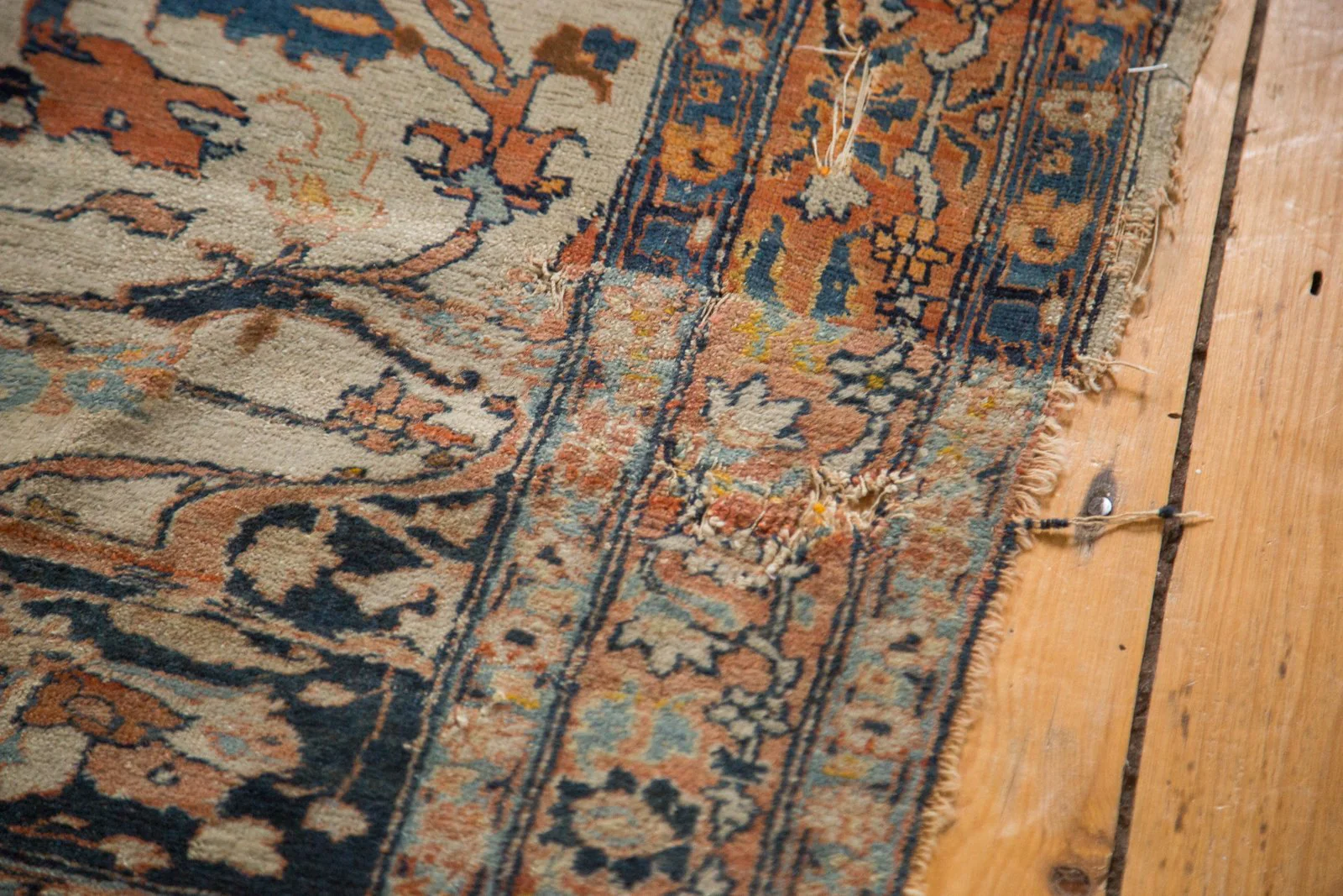 4x5.5 Antique Haji Jalili Tabriz Rug - Image 6