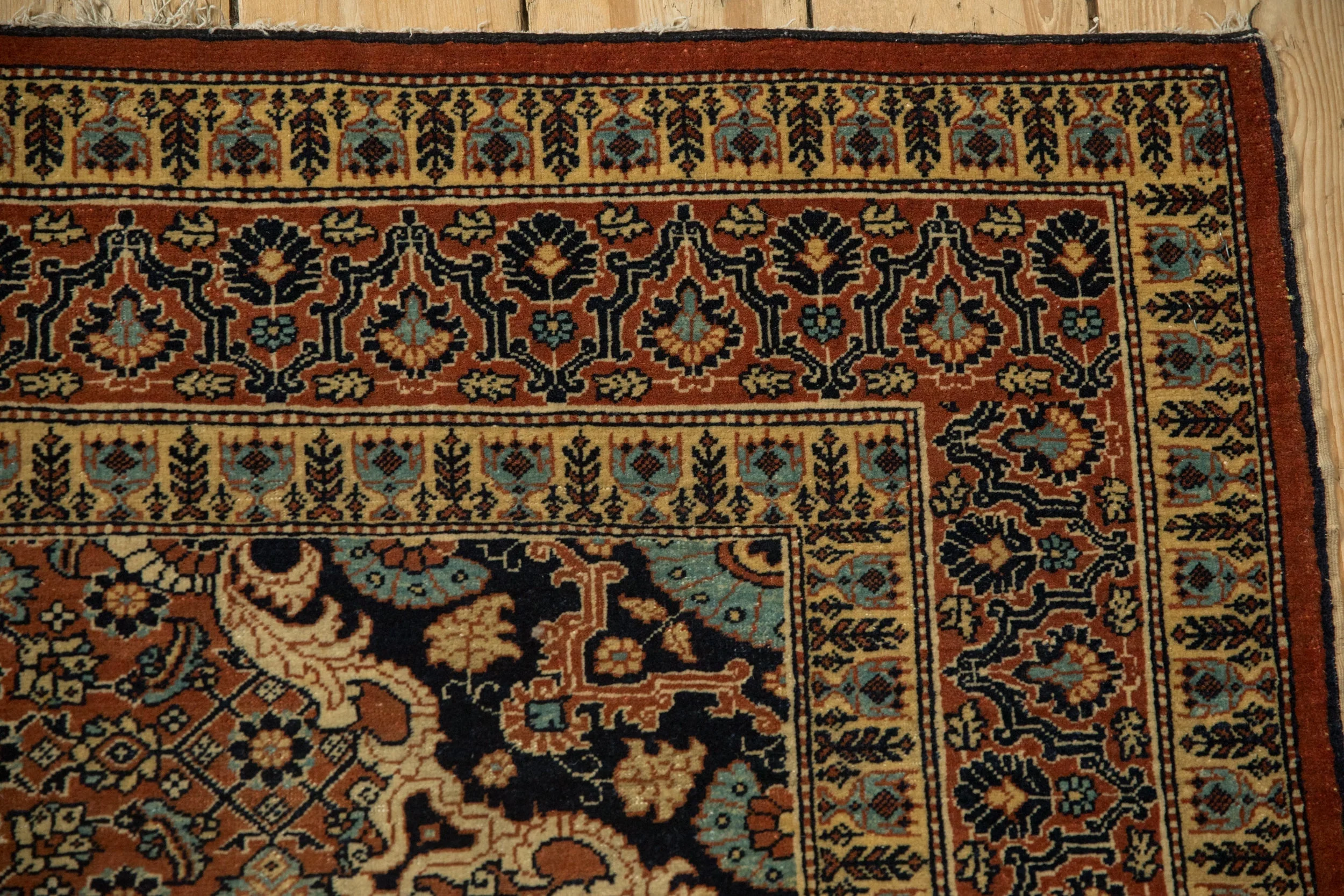 4x5.5 Antique Haji Jalili Tabriz Rug - Image 4