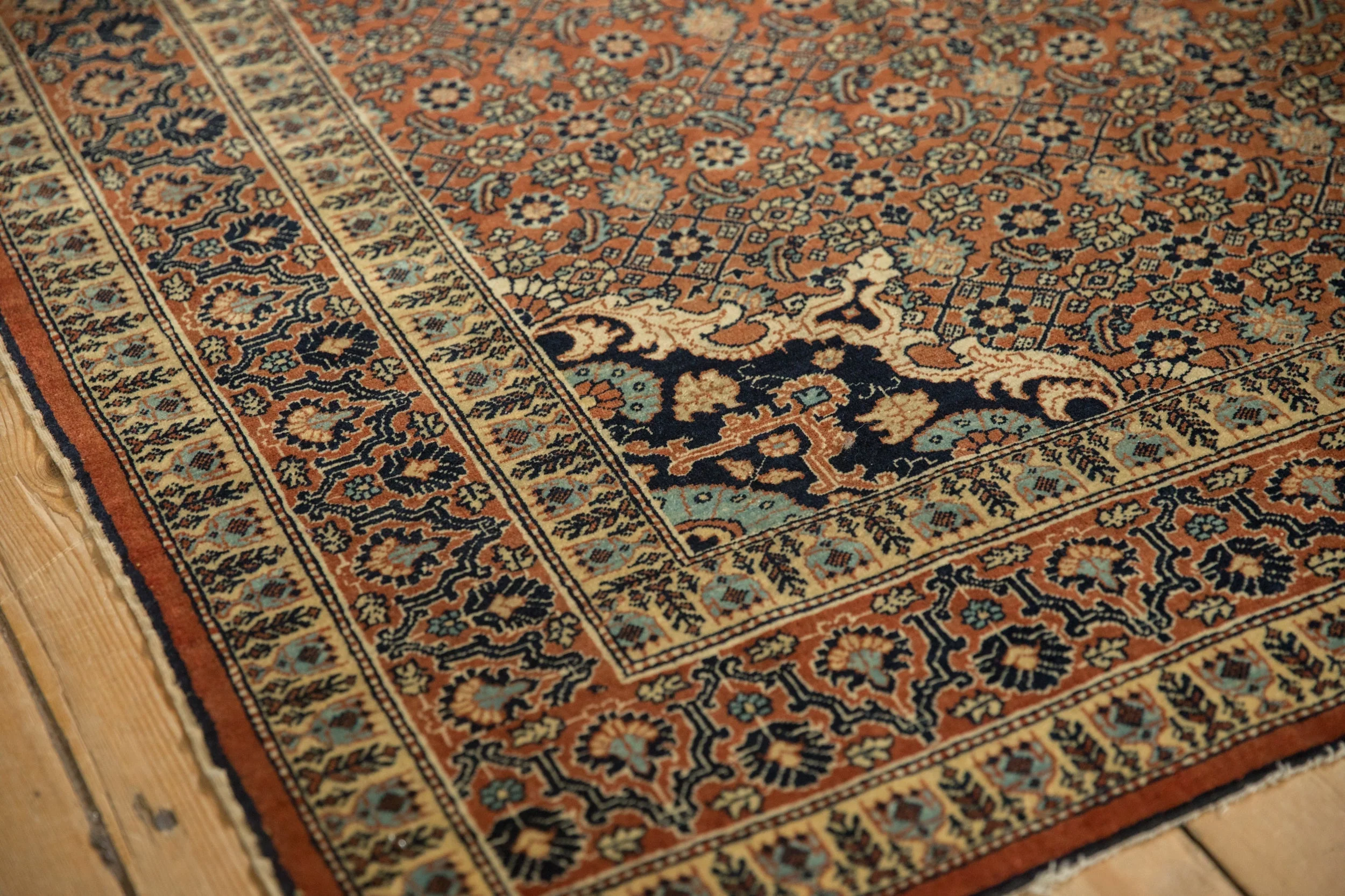 4x5.5 Antique Haji Jalili Tabriz Rug - Image 6