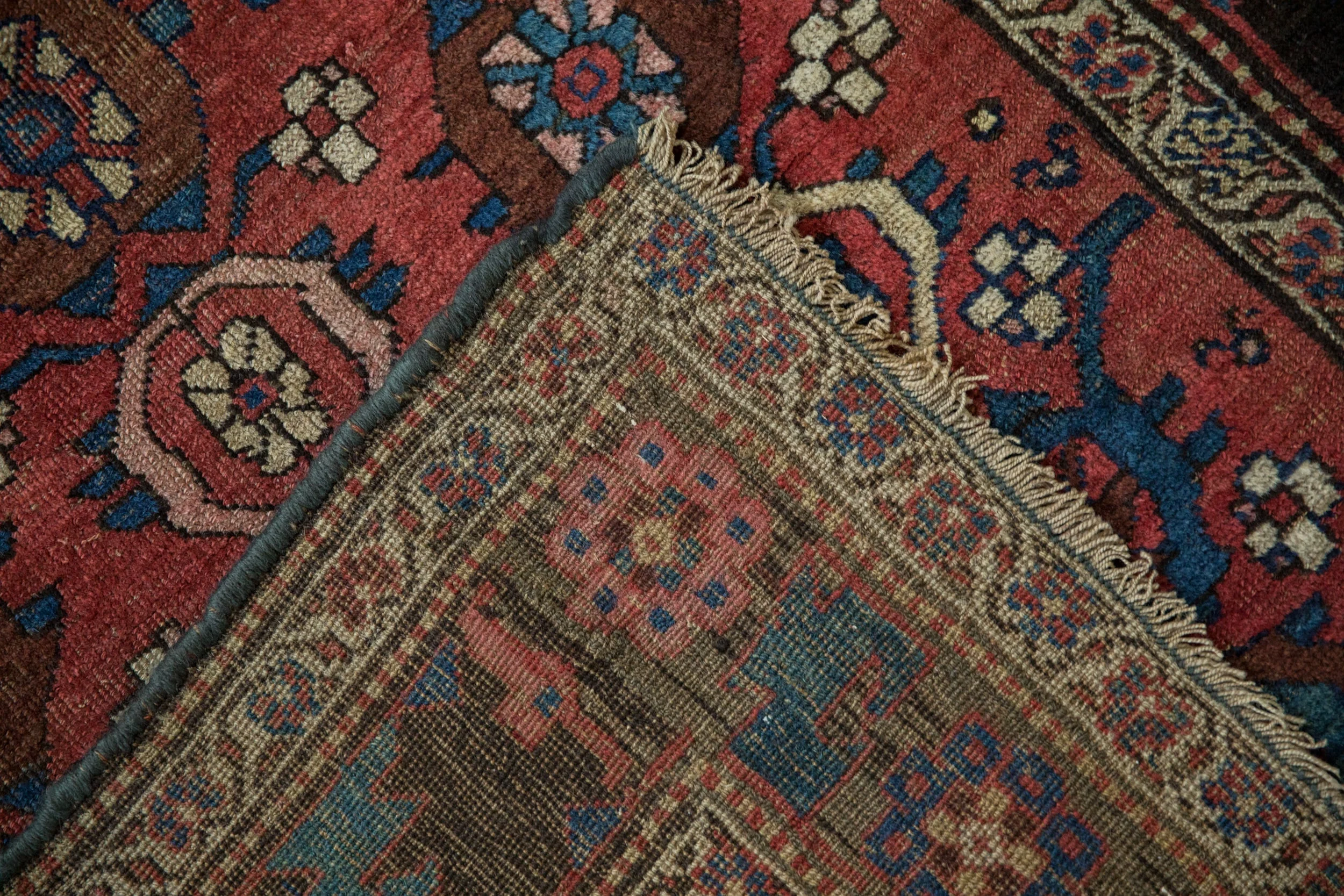 4x5.5 Antique Kurdish Bijar Rug - Image 10