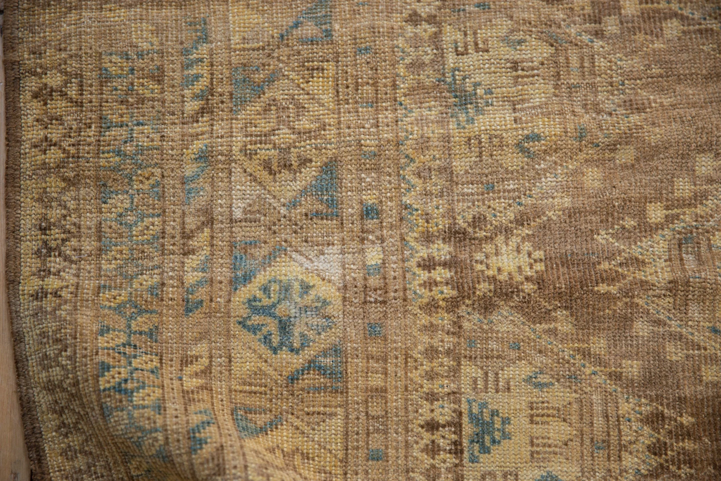 4x5.5 Vintage Afghan Rug - Image 10