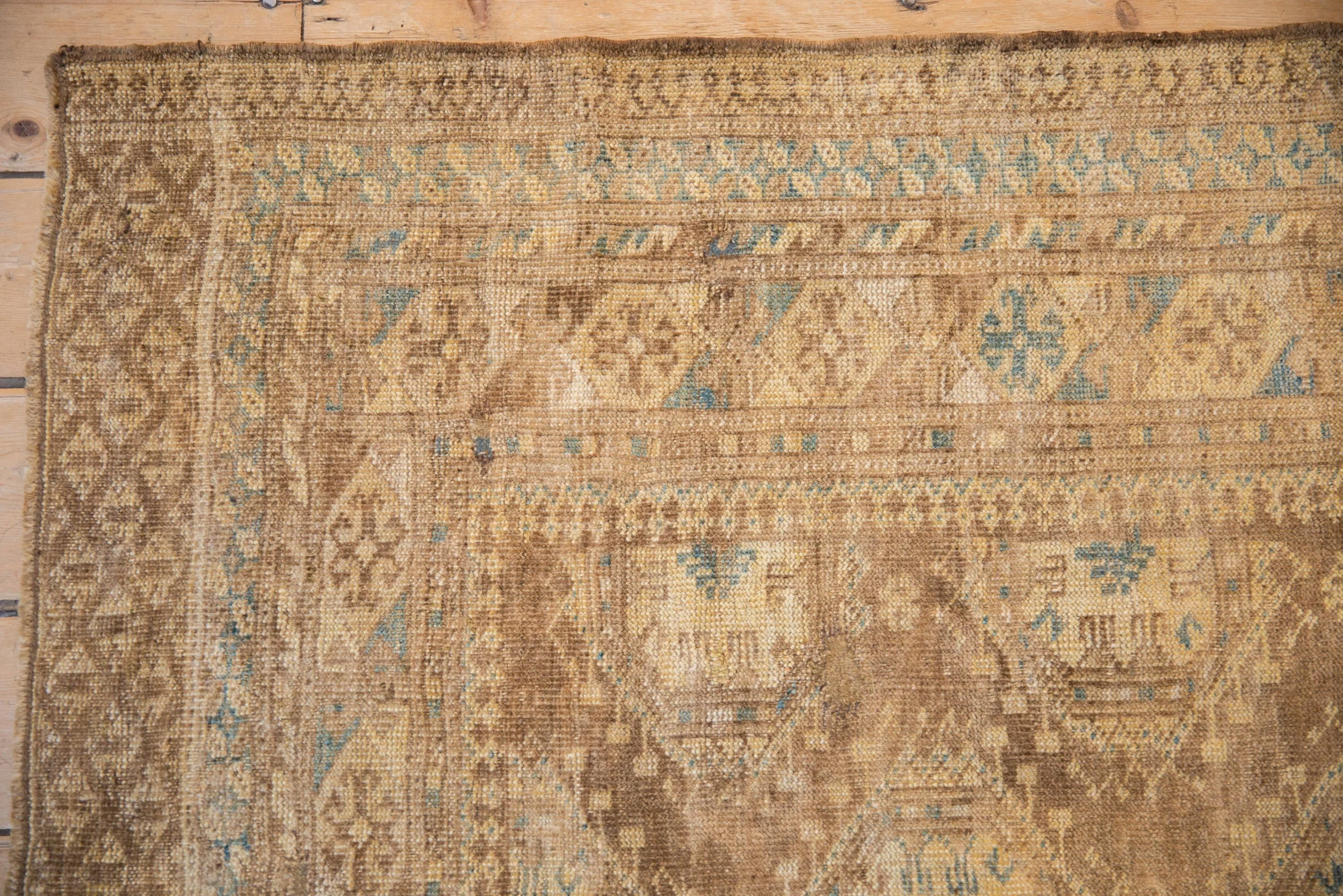 4x5.5 Vintage Afghan Rug - Image 3