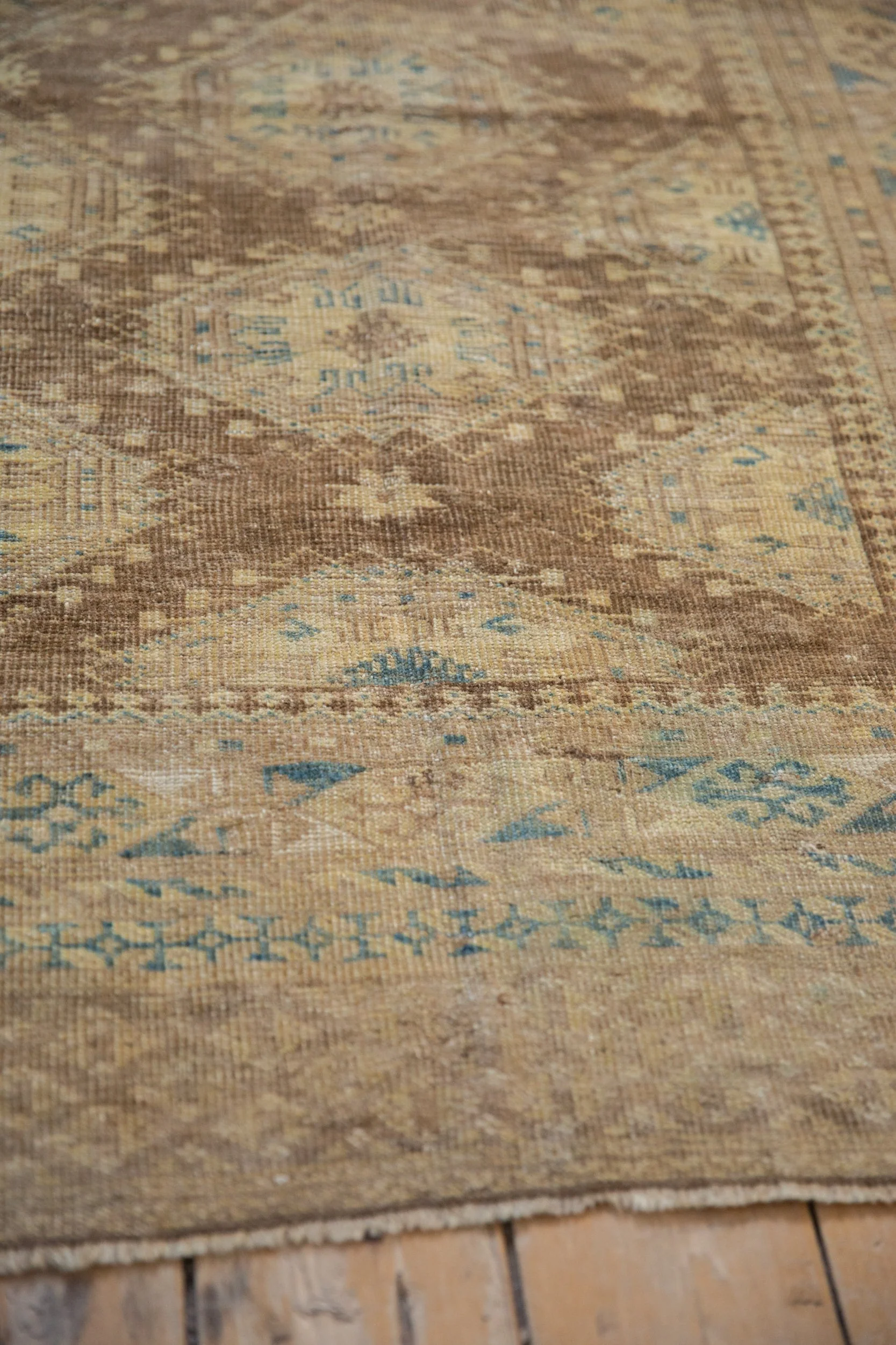 4x5.5 Vintage Afghan Rug - Image 8