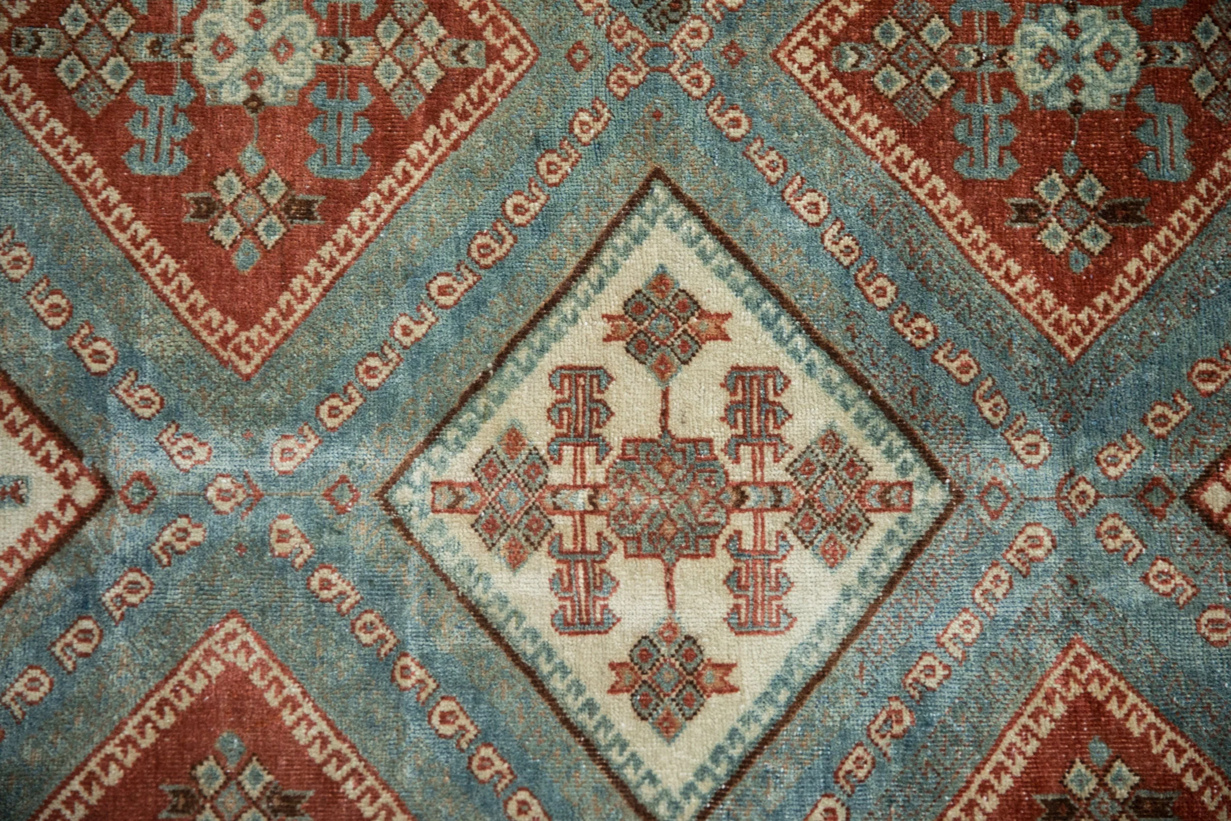 4x5.5 Vintage Distressed Afshar Rug - Image 3