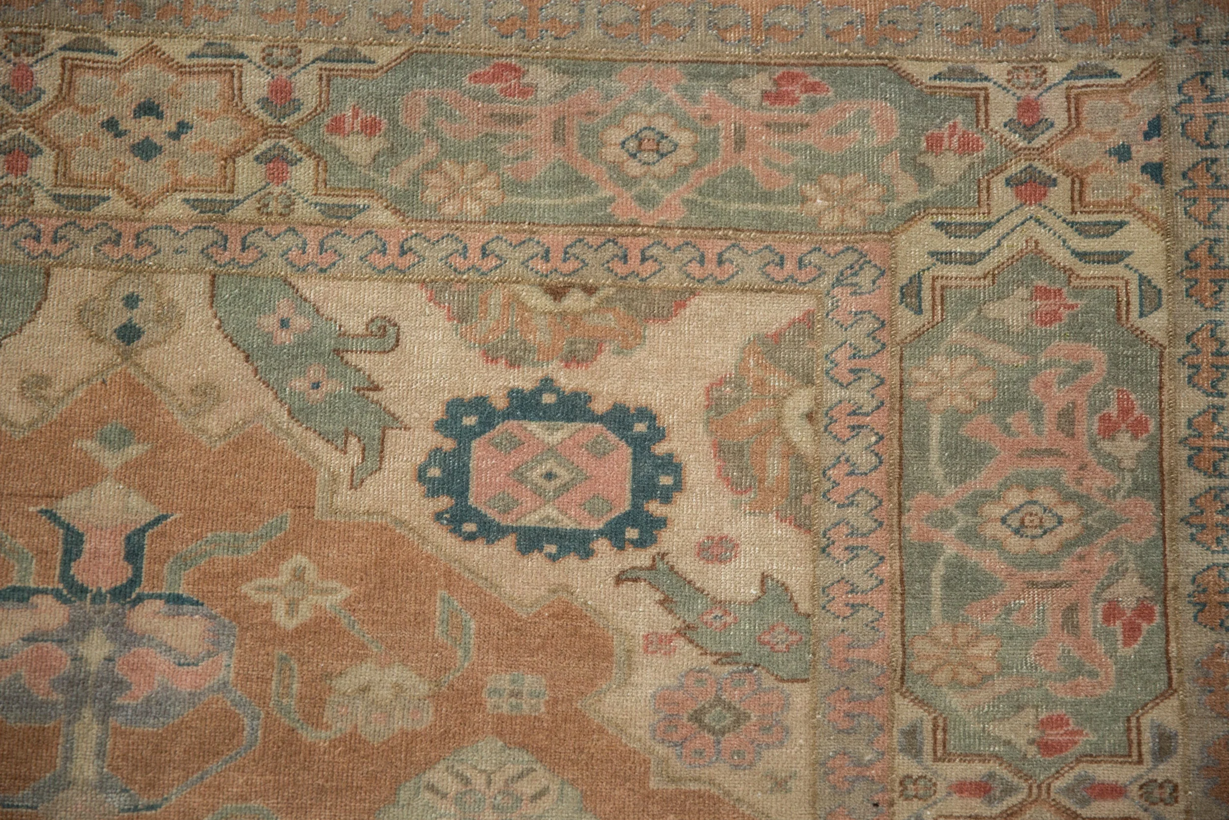 4x5.5 Vintage Distressed Kayseri Rug - Image 3