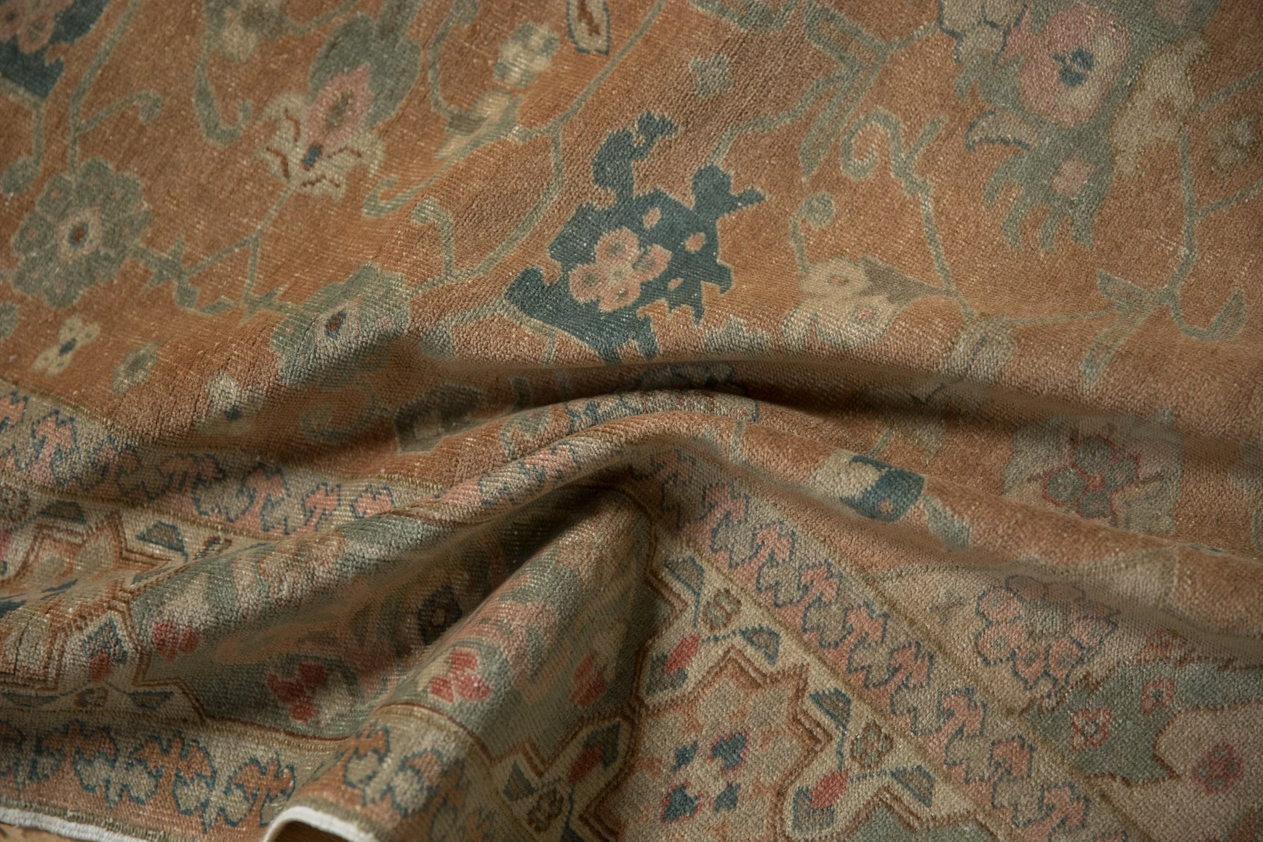 4x5.5 Vintage Distressed Kayseri Rug - Image 8
