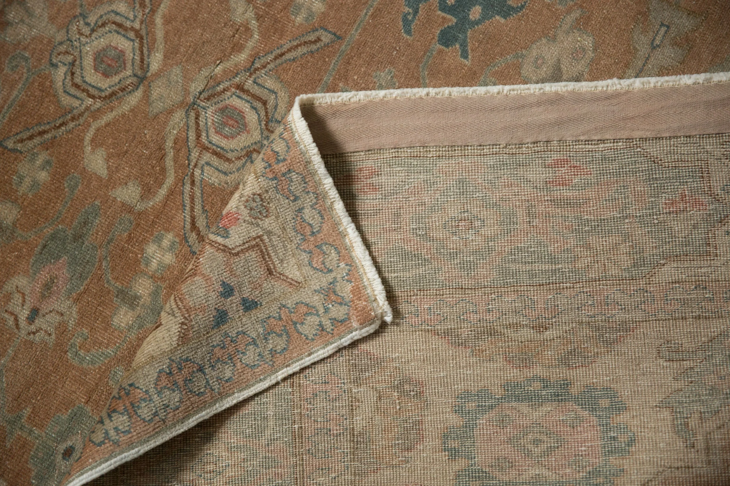 4x5.5 Vintage Distressed Kayseri Rug - Image 9