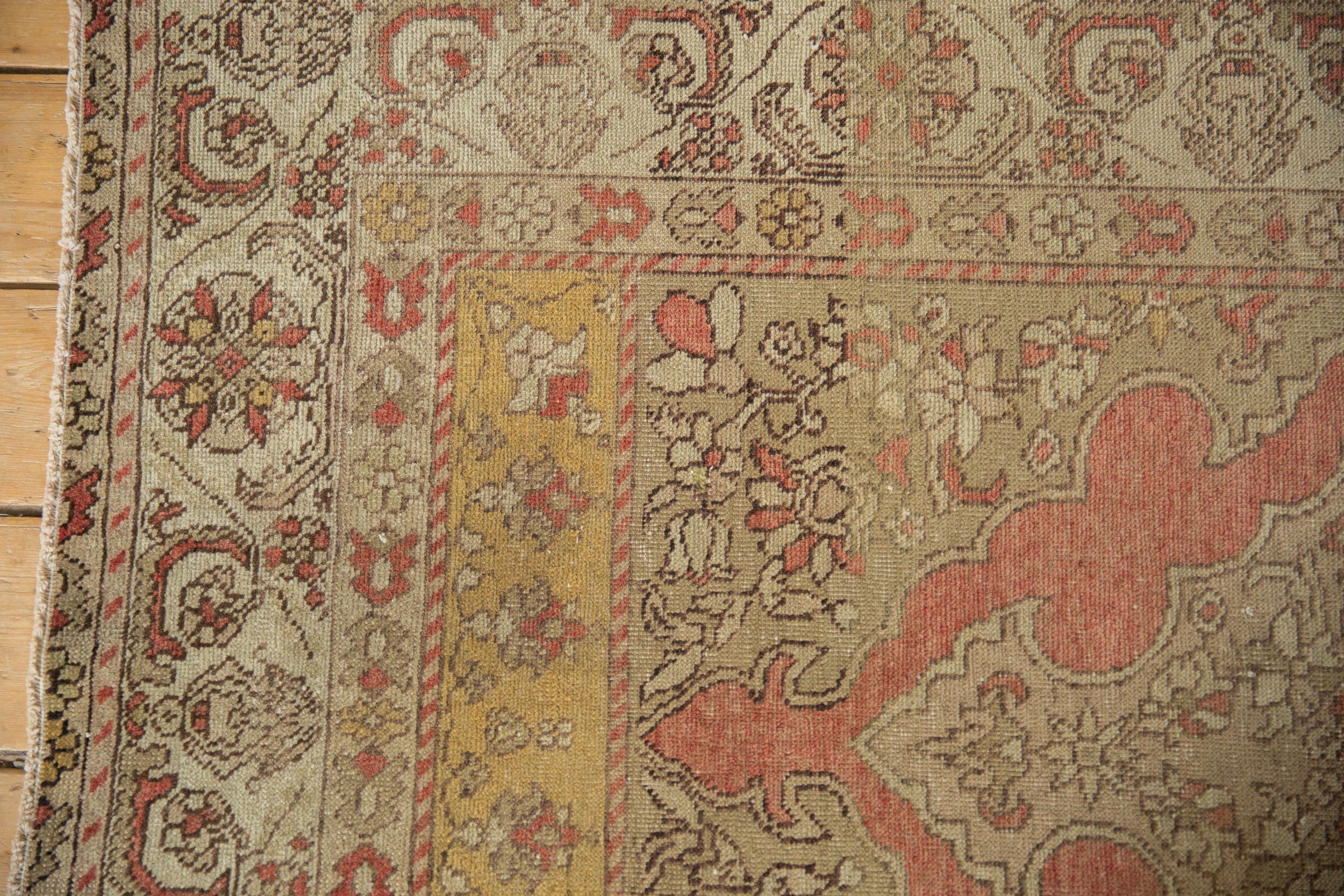 4x5.5 Vintage Distressed Kayseri Rug - Image 3