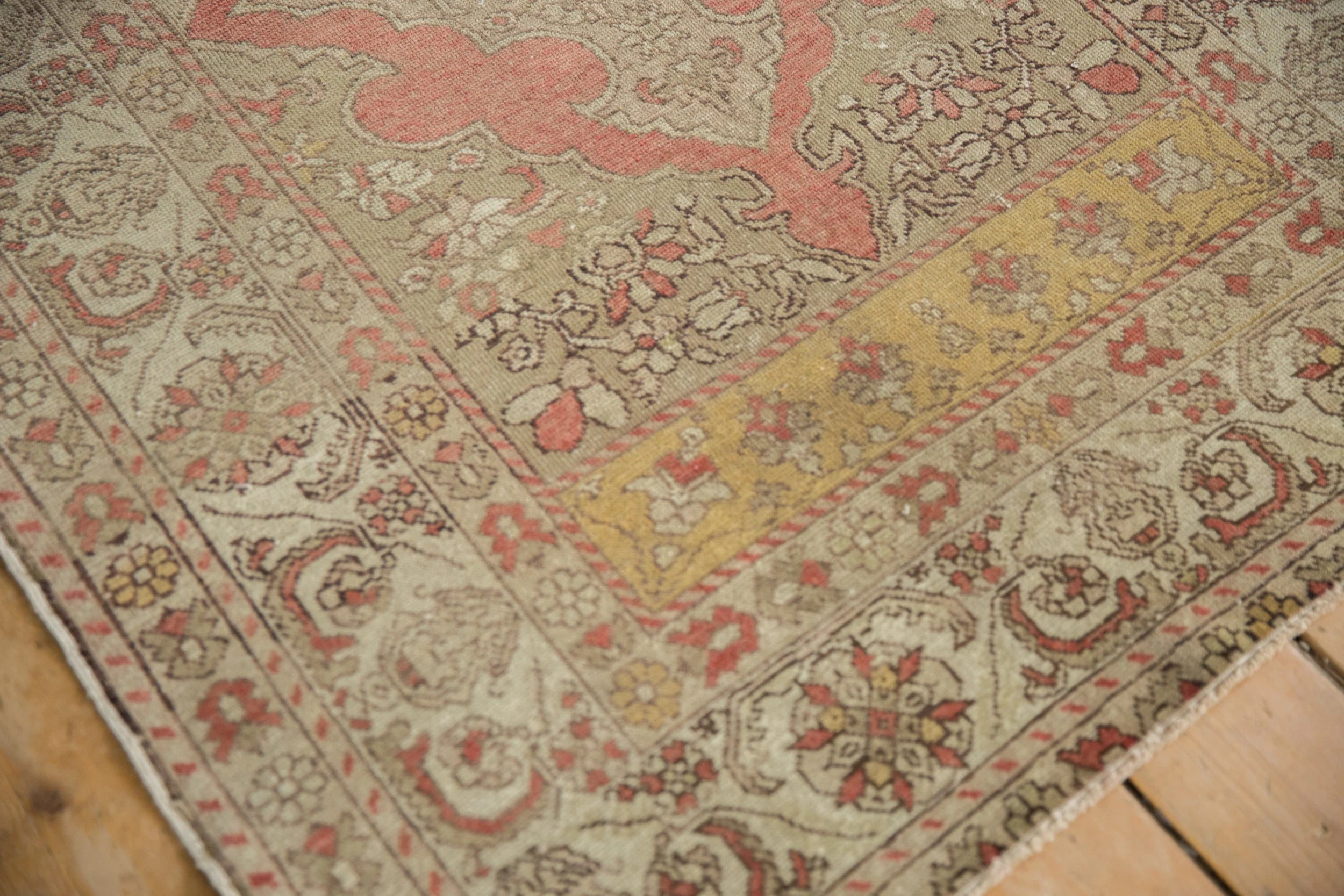 4x5.5 Vintage Distressed Kayseri Rug - Image 5