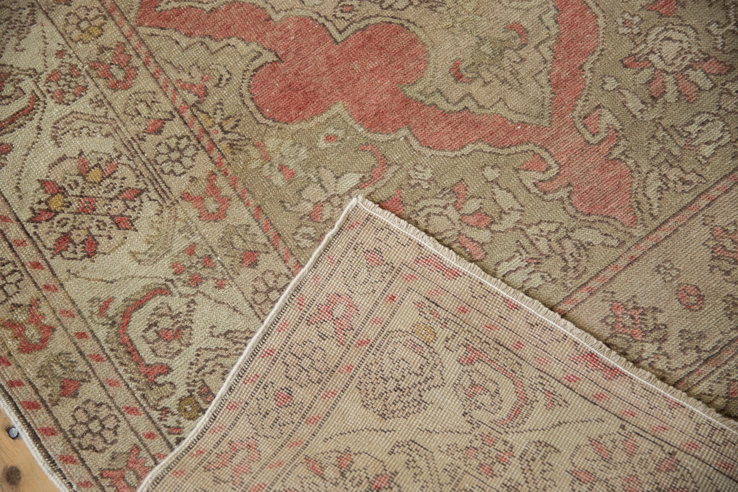 4x5.5 Vintage Distressed Kayseri Rug - Image 9