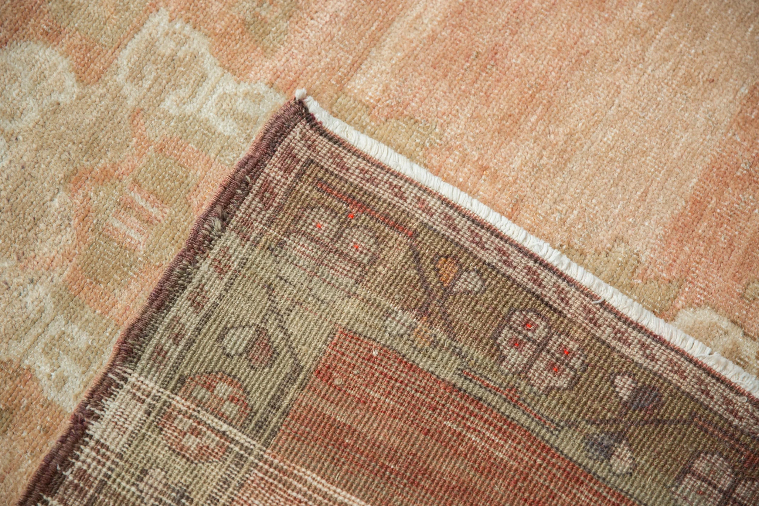 4x5.5 Vintage Distressed Oushak Rug - Image 10