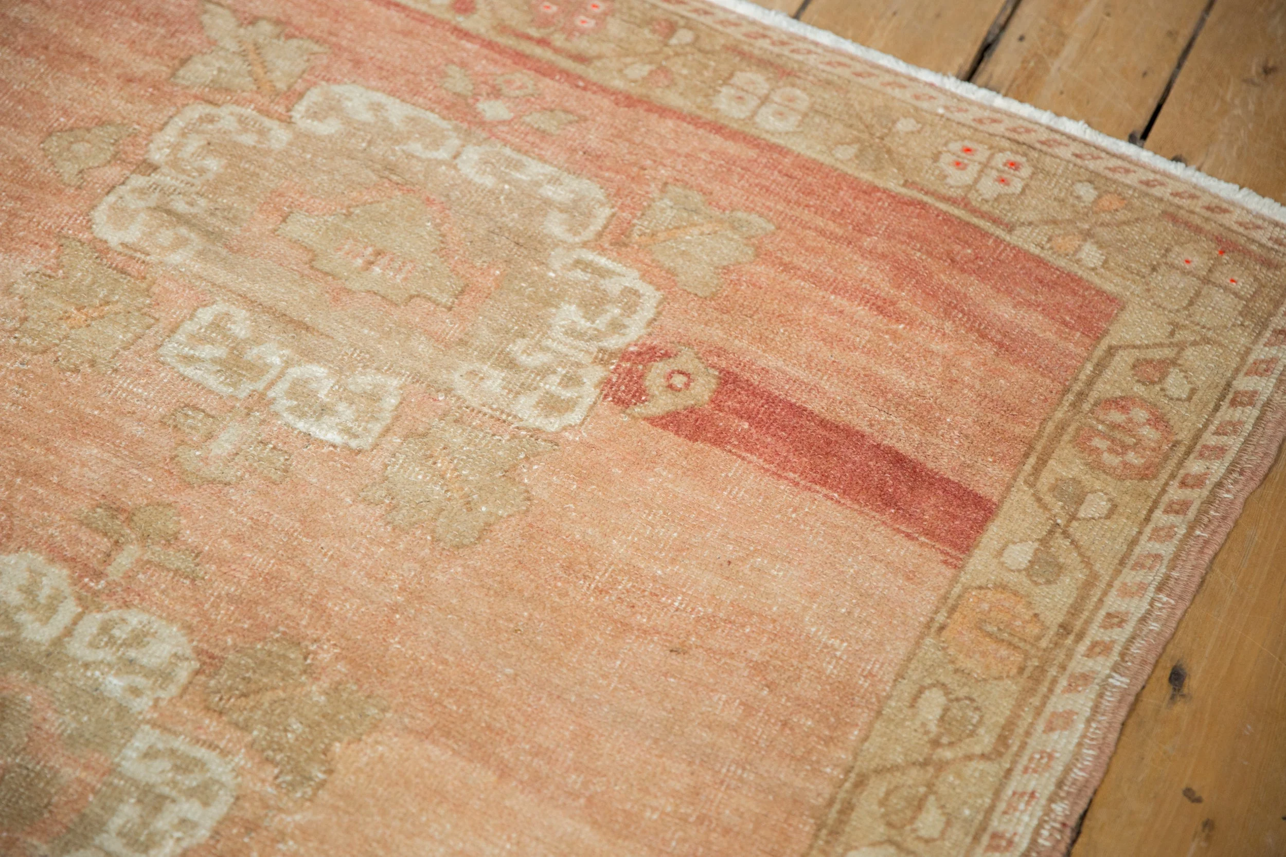 4x5.5 Vintage Distressed Oushak Rug - Image 6