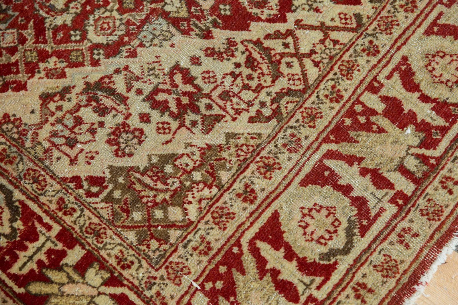 4x5.5 Vintage Tabriz Rug - Image 10