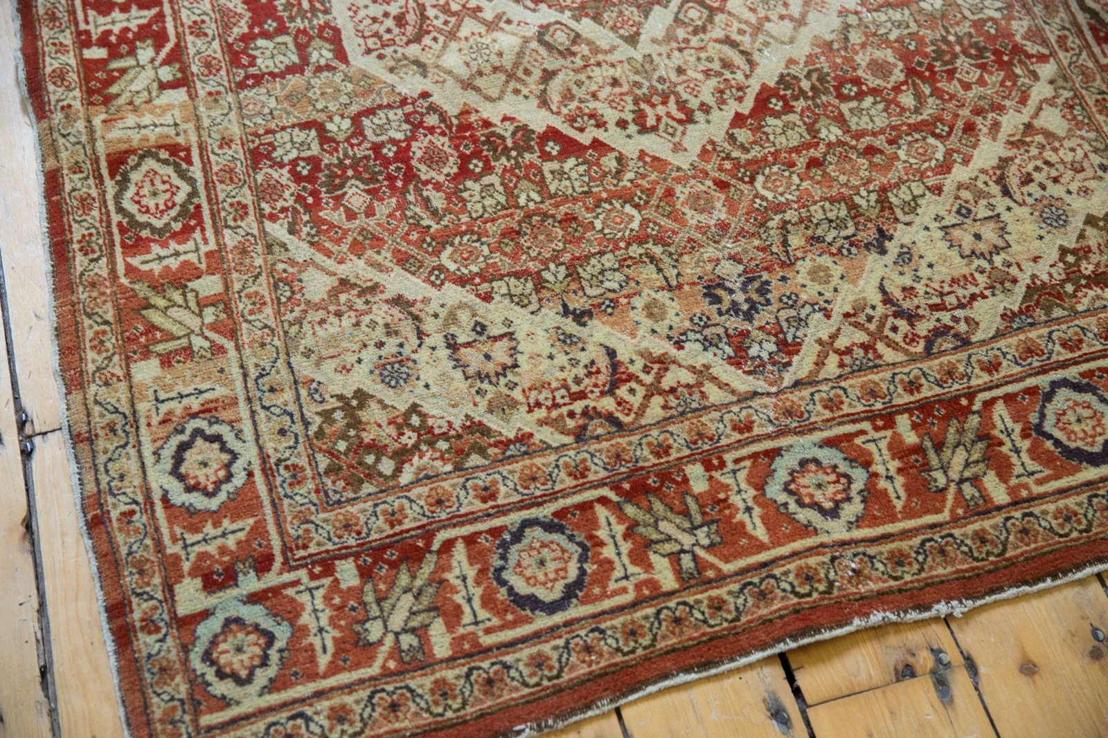 4x5.5 Vintage Tabriz Rug - Image 4