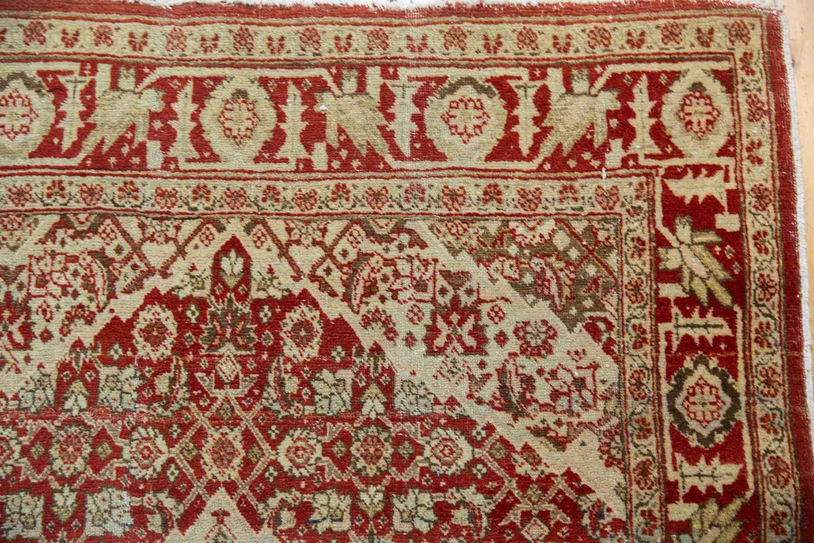 4x5.5 Vintage Tabriz Rug - Image 7