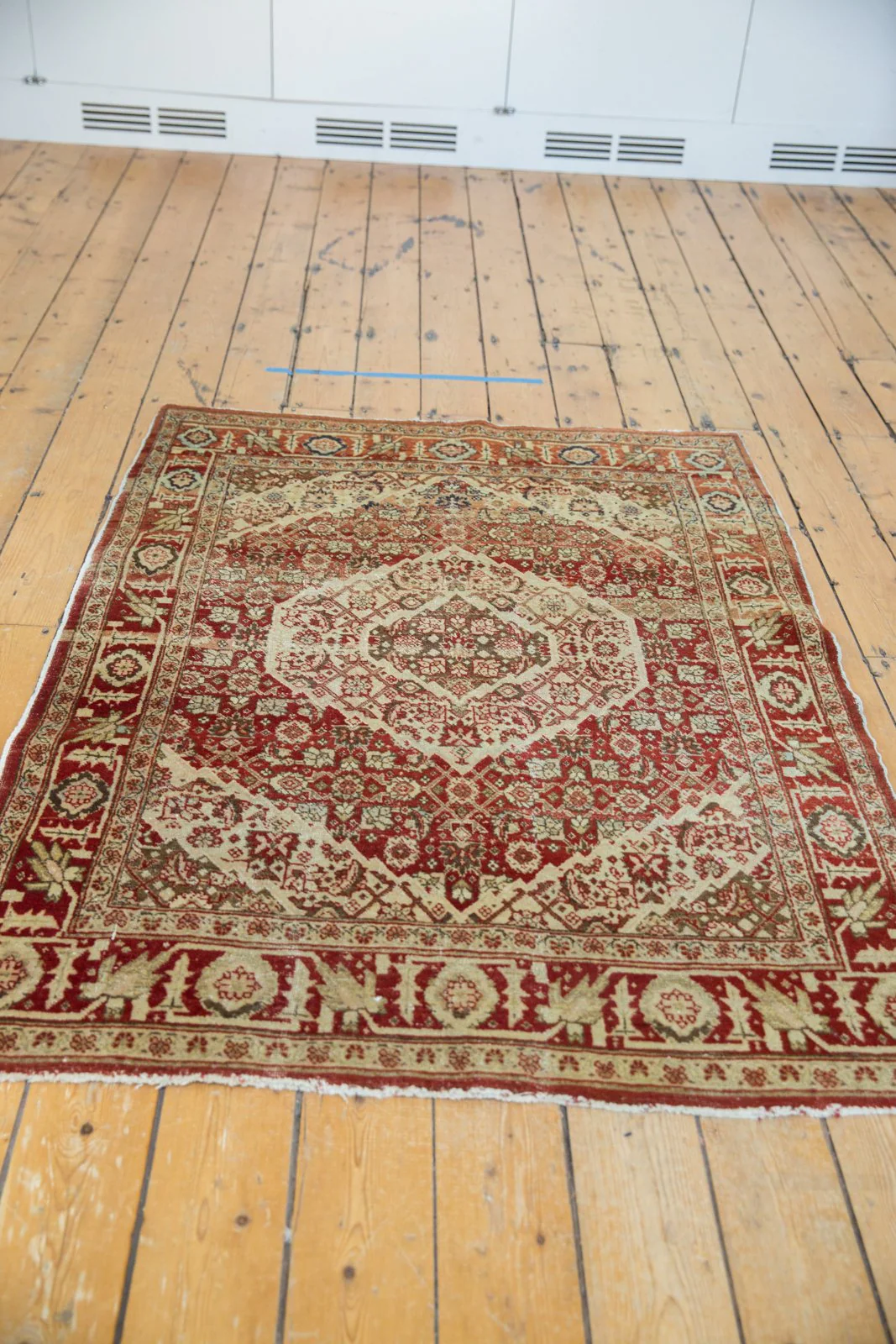 4x5.5 Vintage Tabriz Rug - Image 8