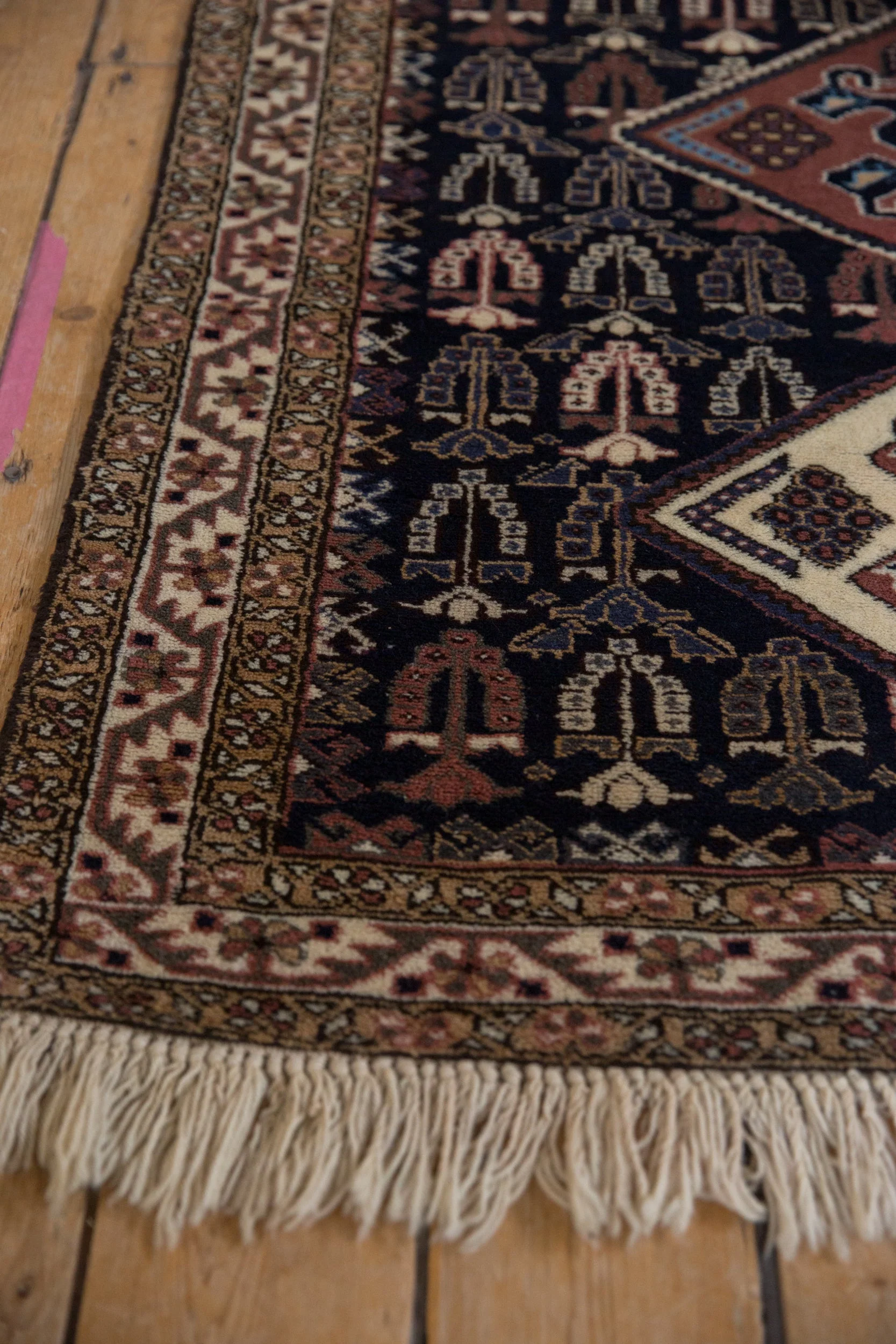 4x5 Vintage Ardebil Rug - Image 4