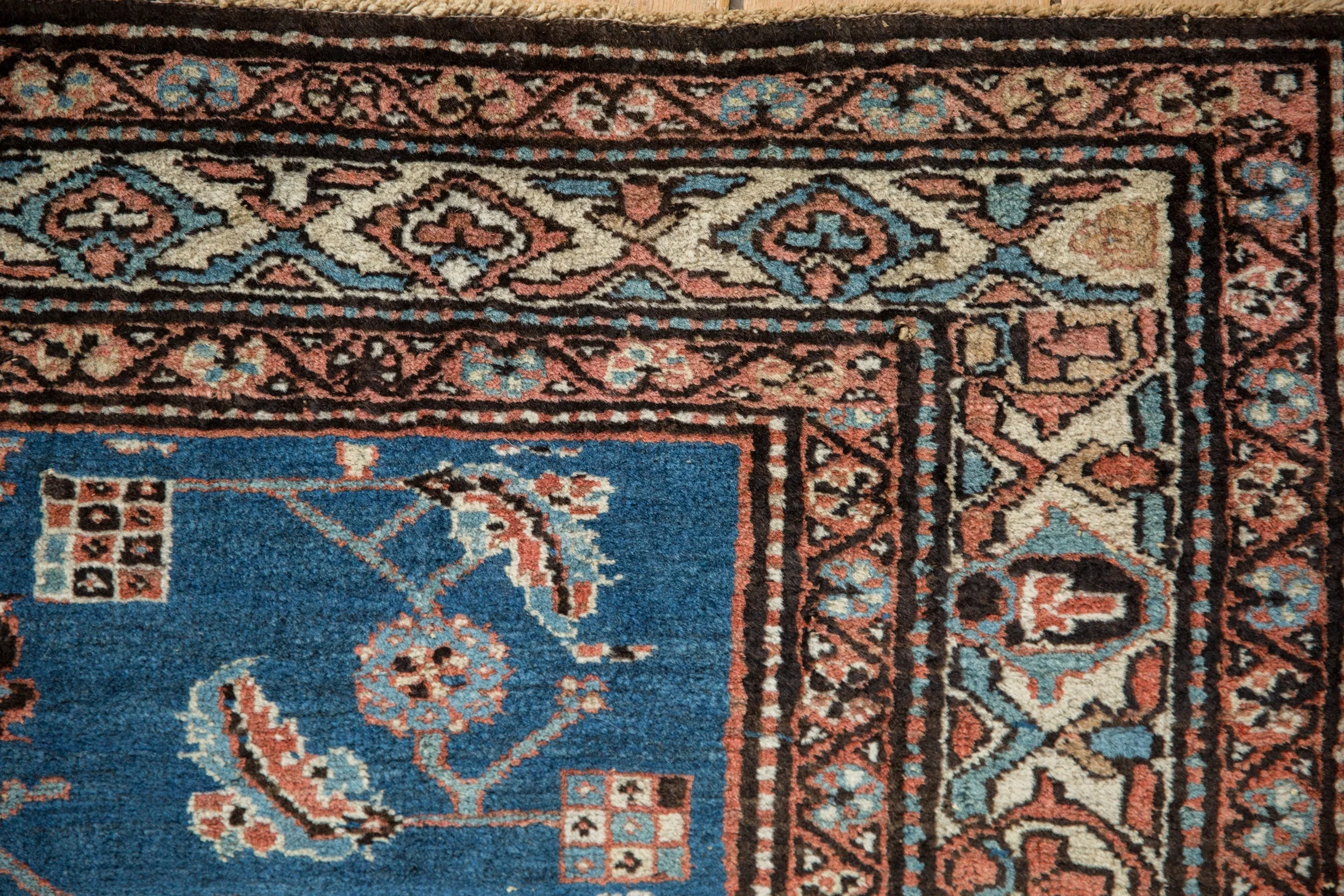 4x5 Vintage Northwest Persian Square Rug - Image 4