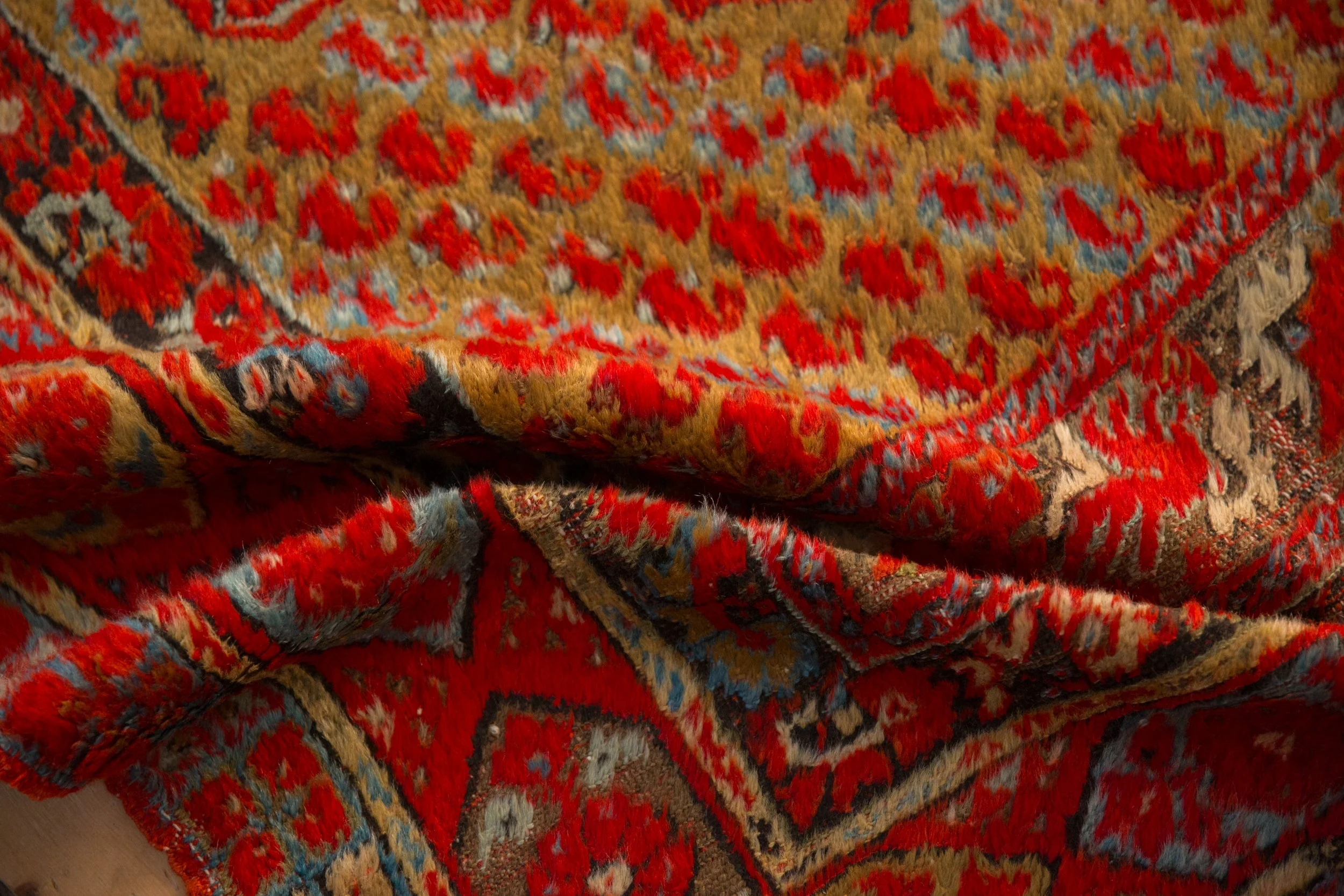 4x6.5 Antique Anatolian Rug - Image 10
