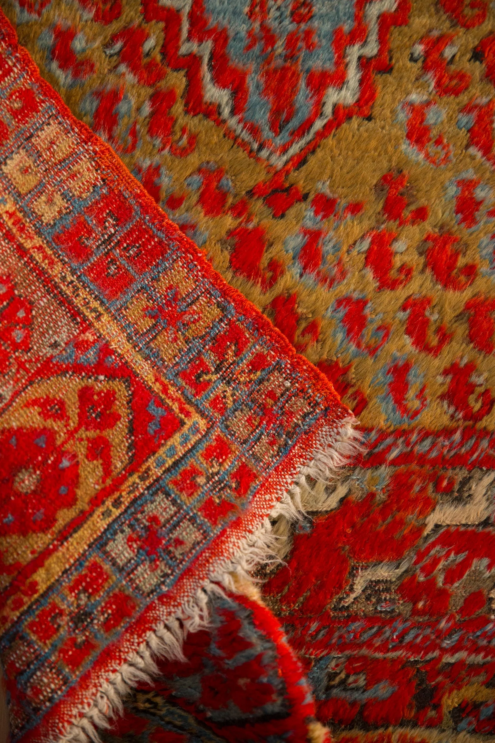 4x6.5 Antique Anatolian Rug - Image 11