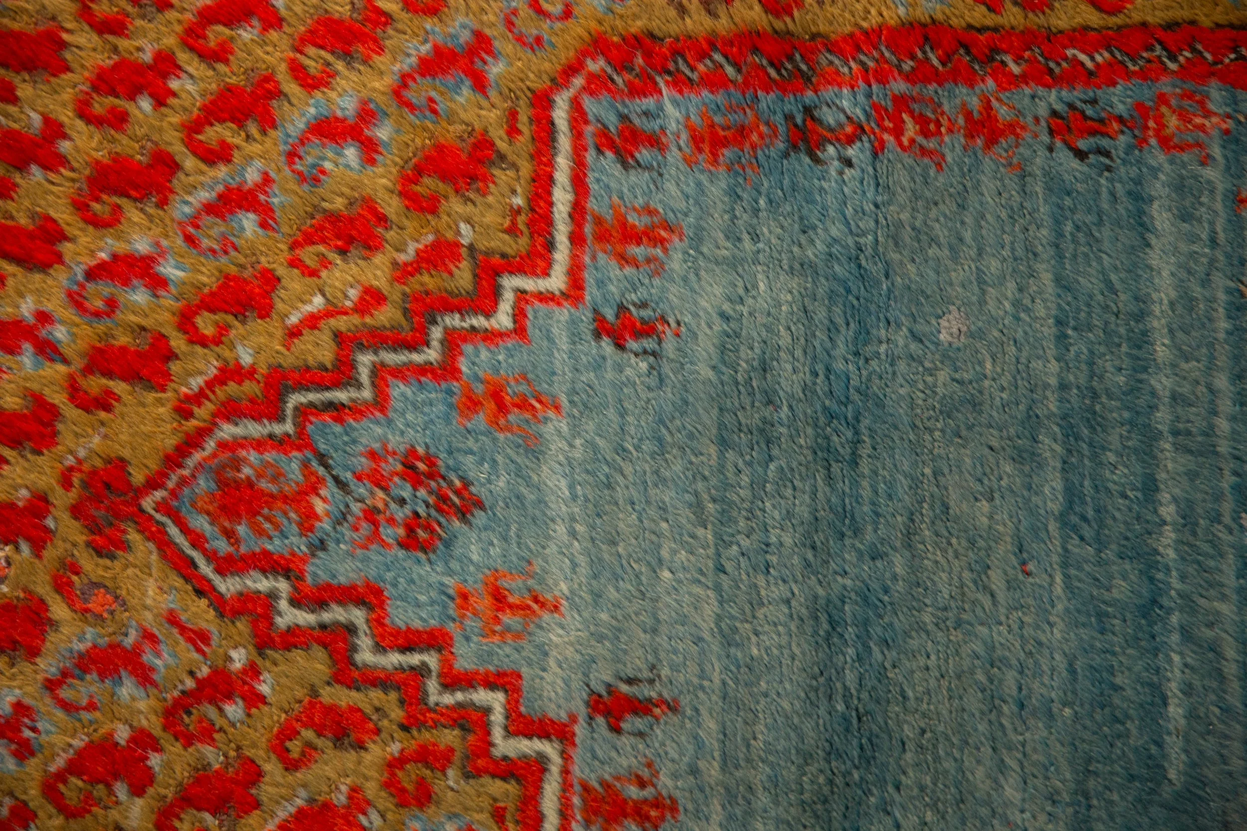 4x6.5 Antique Anatolian Rug - Image 3